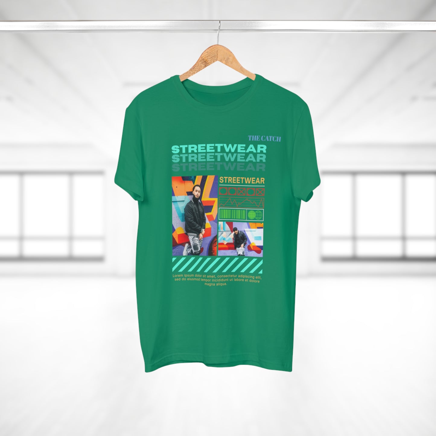 Streetwear Graphic Men's T-Shirt - Casual Urban Style - THE CATCH