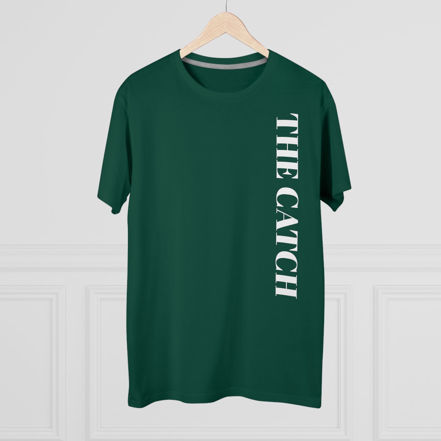 Men's Modern-Fit Tee - Stylish Casual Tee with "THE CATCH" Design