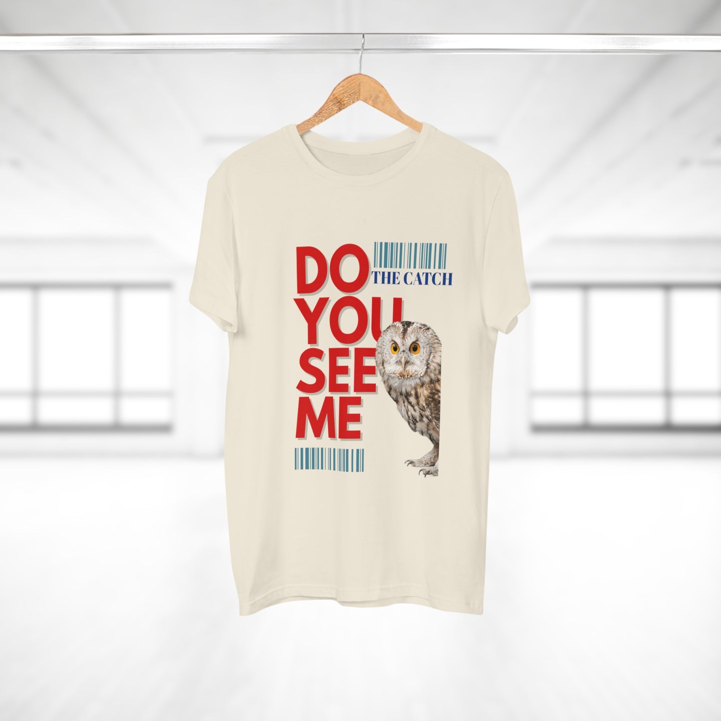 Funny Owl T-Shirt - 'Do You See Me?' Graphic Tee for Nature Lovers