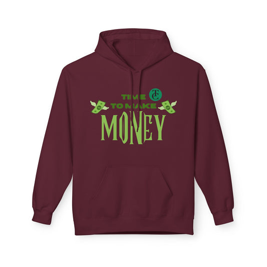 Money Motivational Hoodie, Cozy Fleece Sweatshirt, Gift for Entrepreneurs, Casual Wear, Unique Business Apparel - THE CATCH