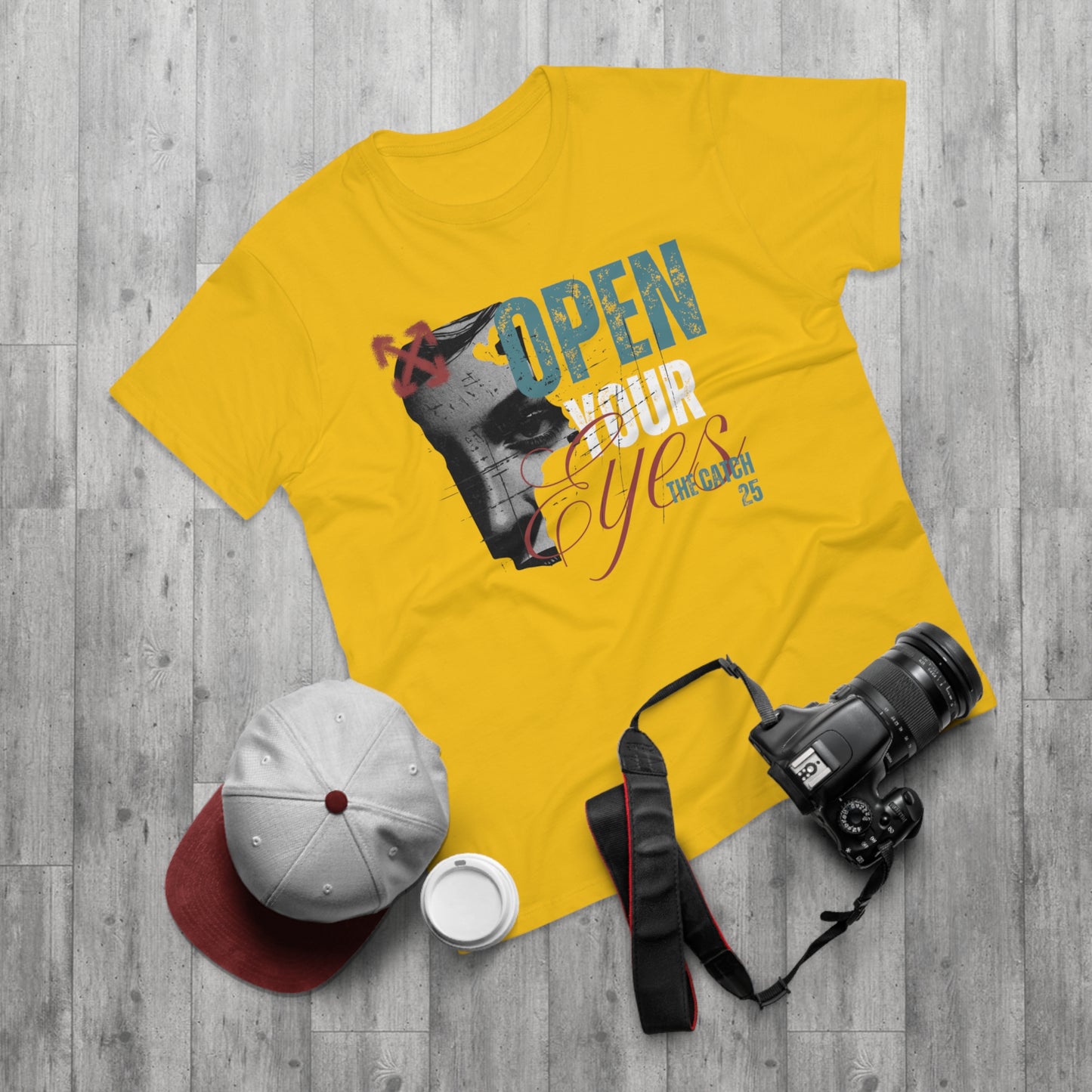 Open Your Eyes Men's Graphic T-Shirt