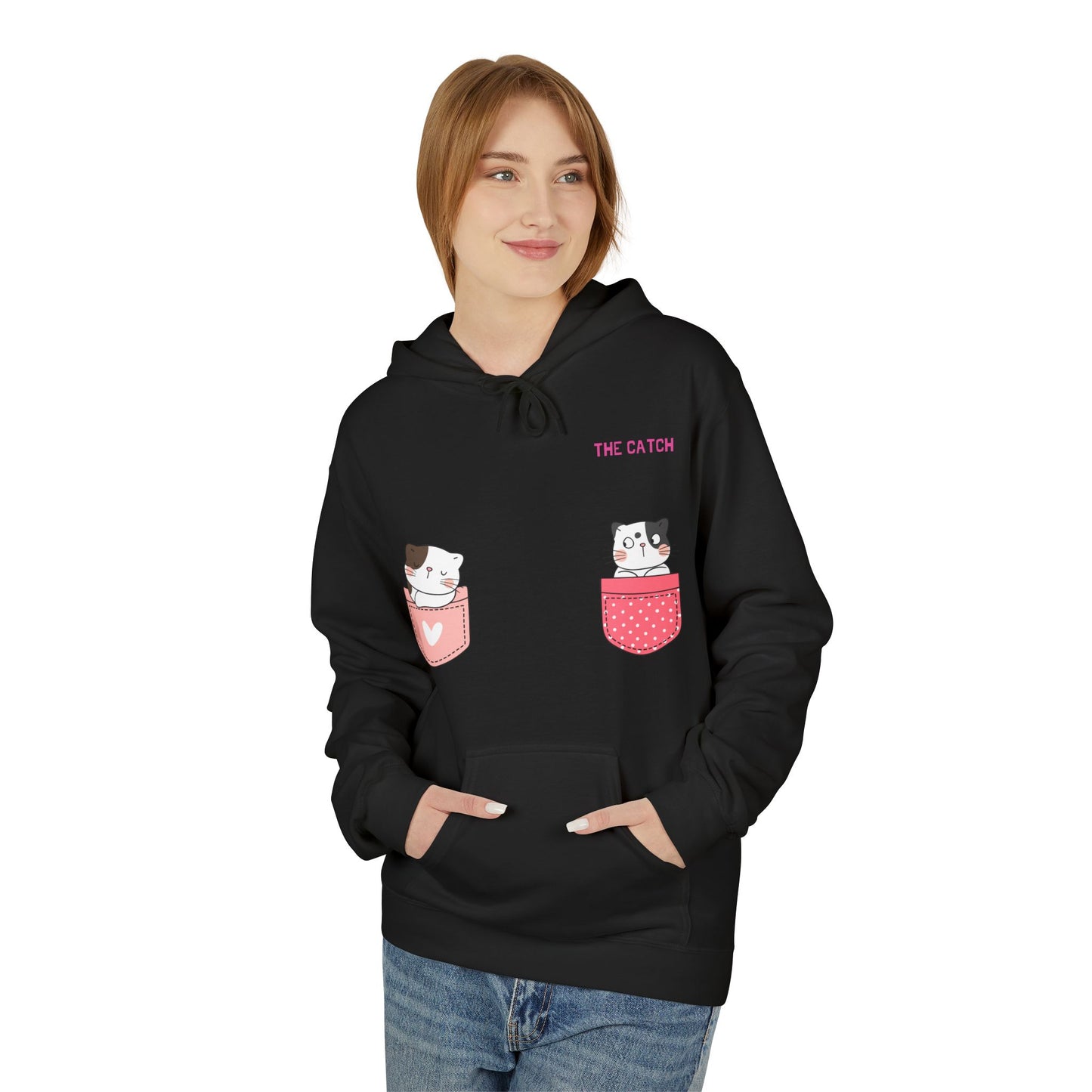 Cute Pets Pocket Fleece Hoodie - Softstyle Sweatshirt - THE CATCH