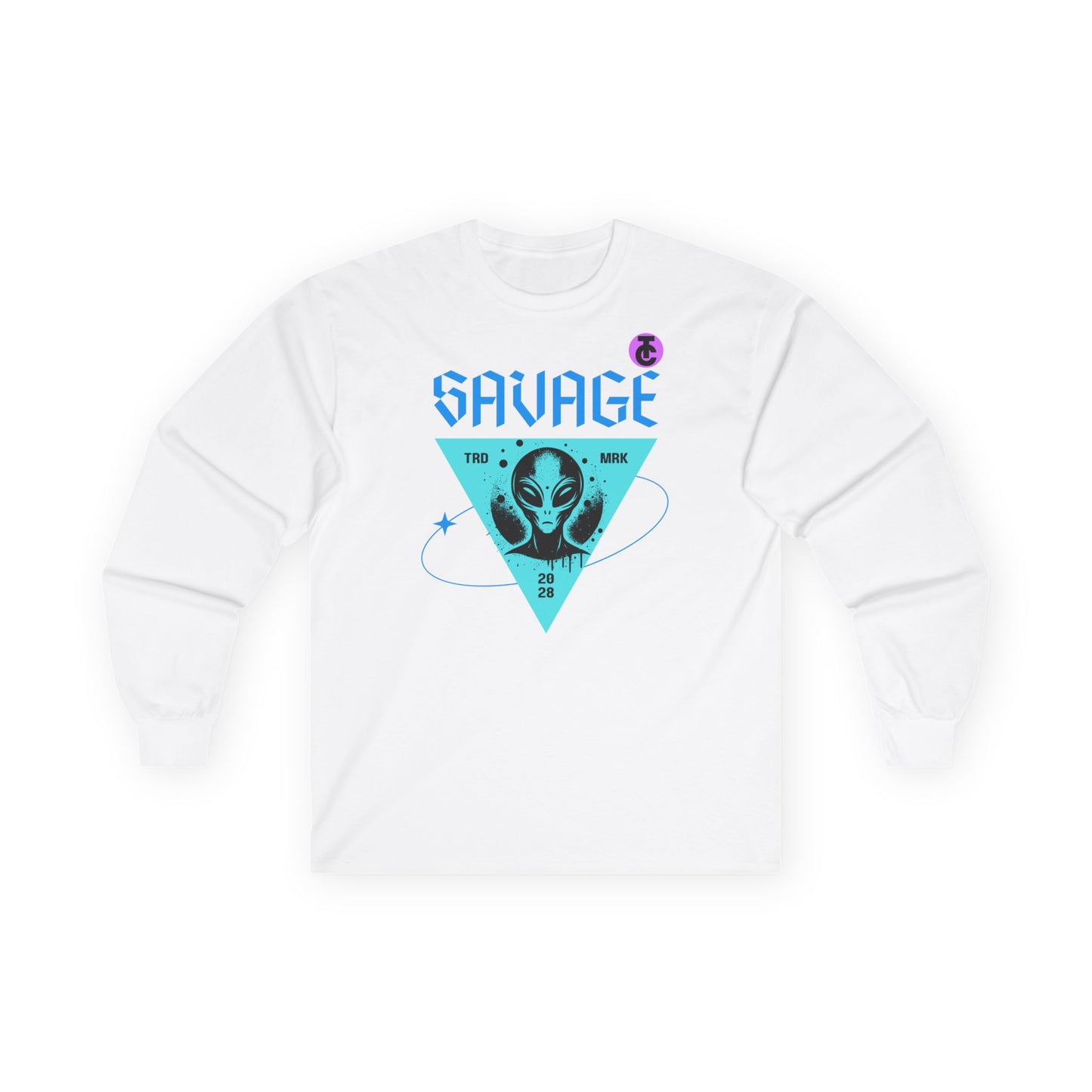 Savage Alien Long Sleeve Tee -Ultra Cotton Shirt for Casual Style - THE CATCH