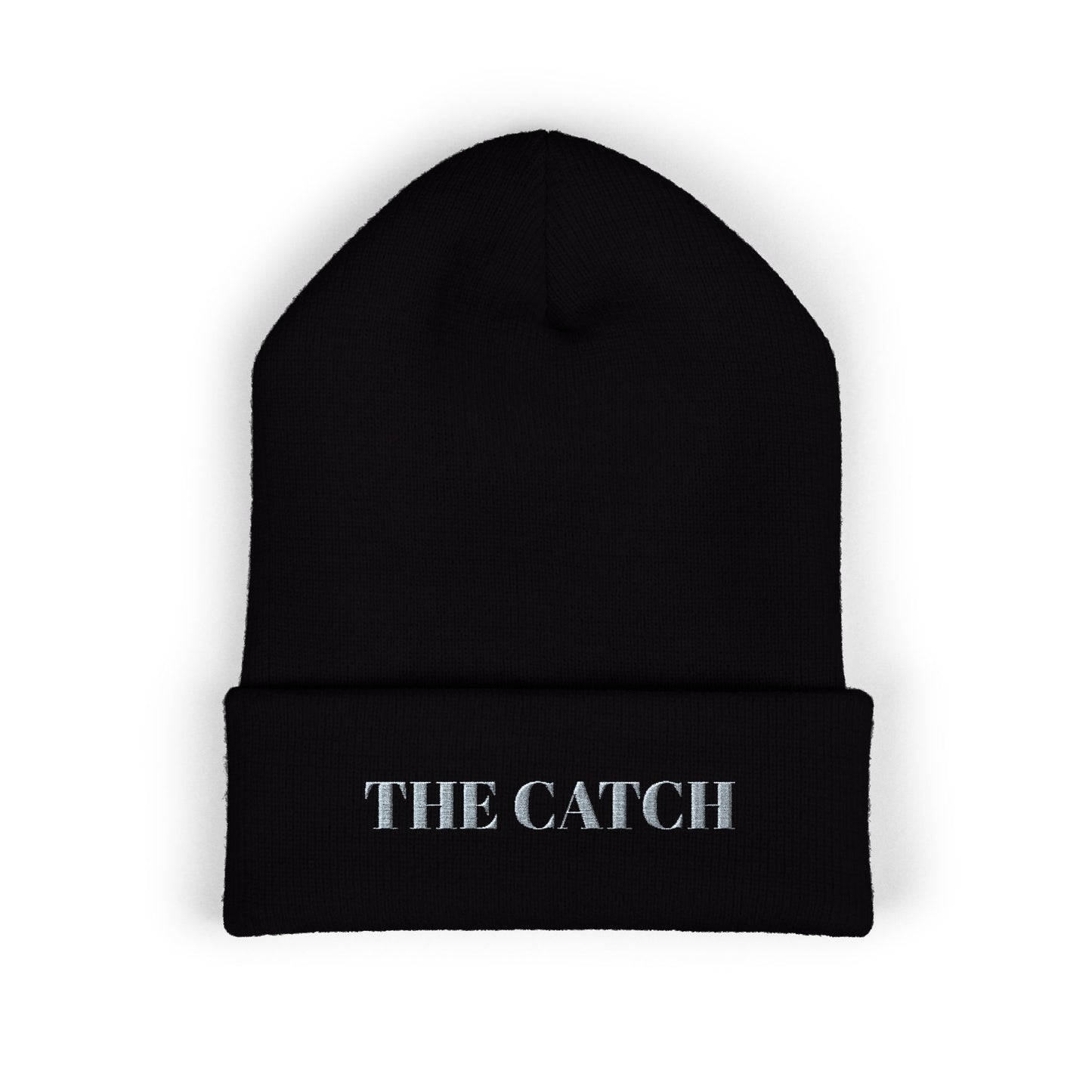 Classic Cuffed Beanie with The Catch Embroidery, Cozy Fashion Accessories, Warm Winter Hat, Stylish Gift for Him and Her, Perfect for [...] - THE CATCH