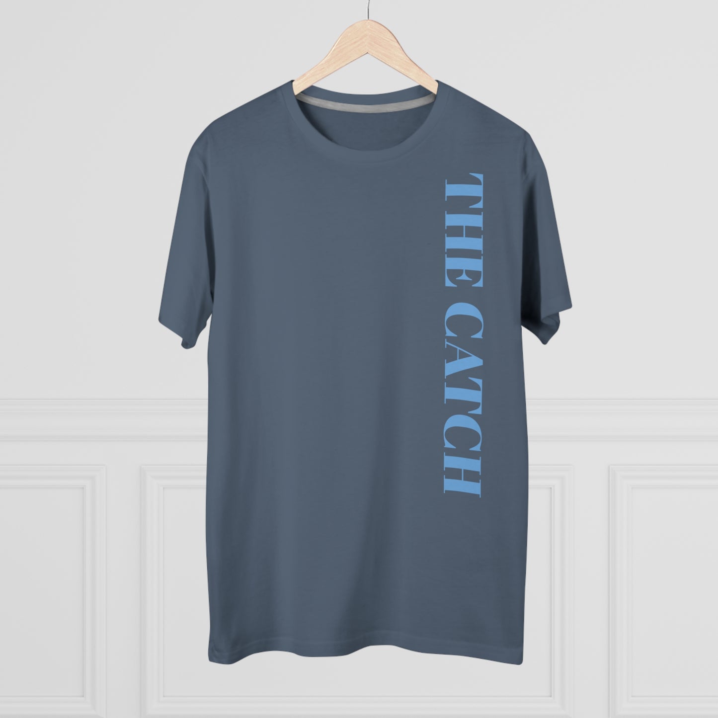 Men's Modern-Fit Tee - 'The Catch' Statement Shirt