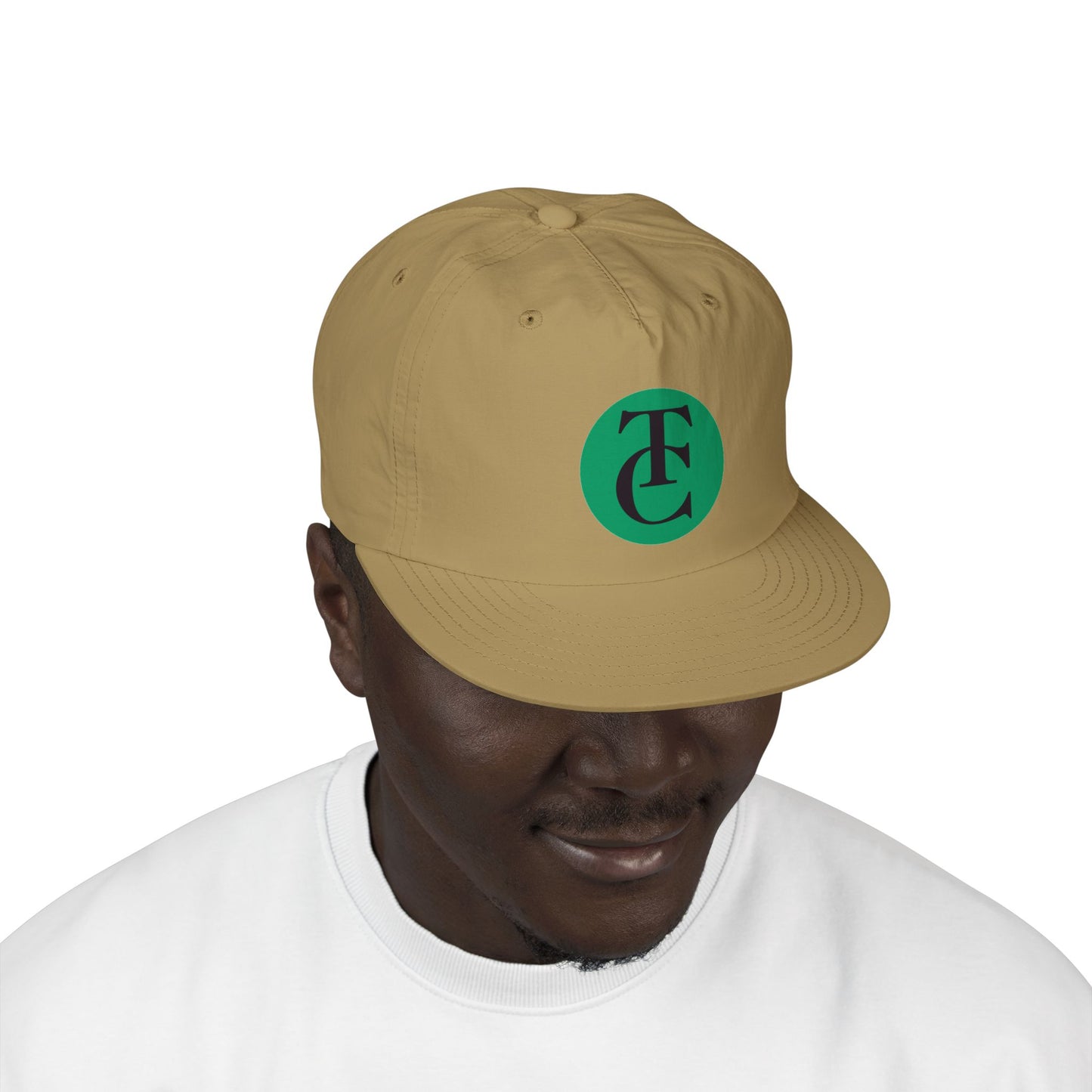 Surf Cap - Coastal Vibes Flat Cap, Beachwear, Summer Accessories, Gift for Surfers, Holiday Headwear