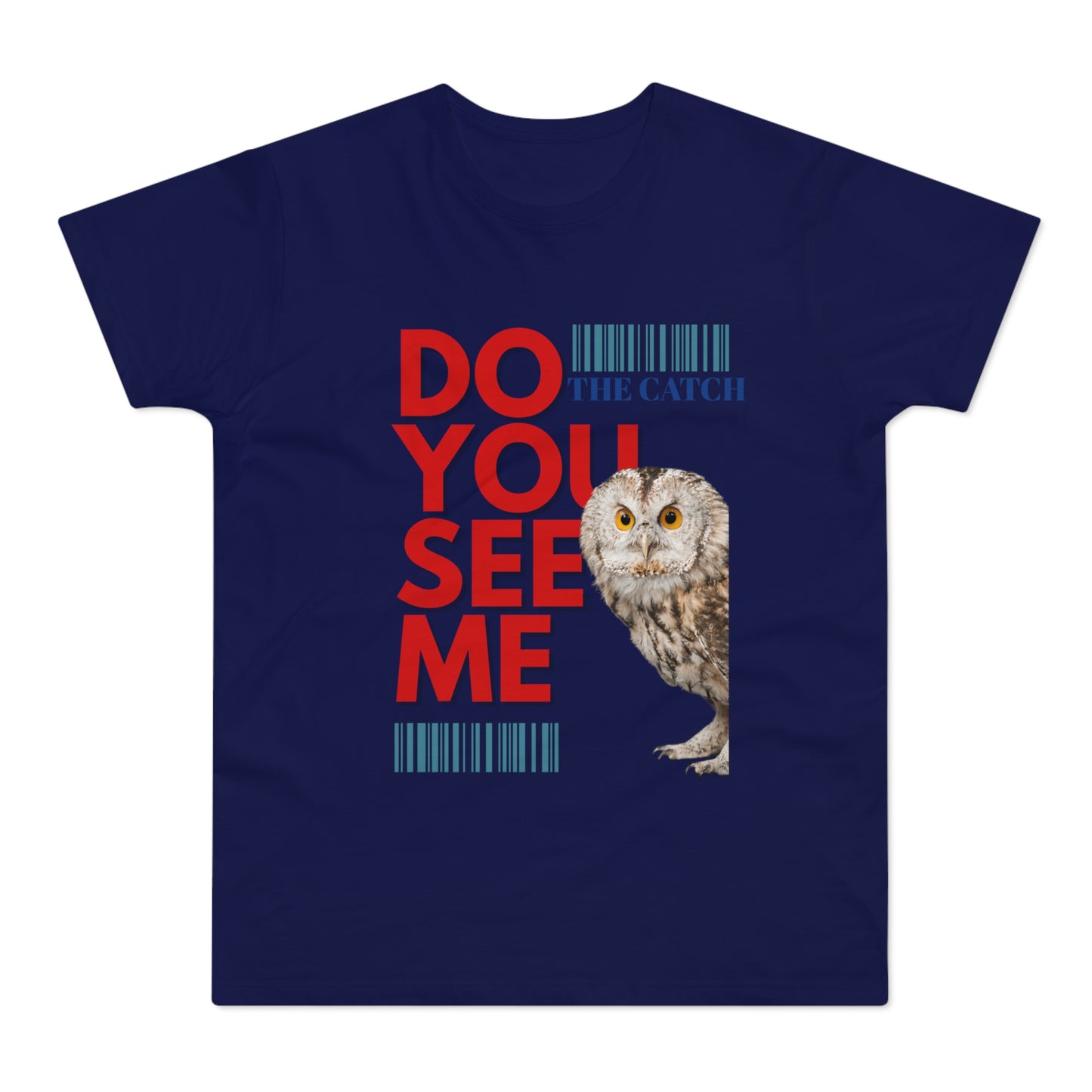 Funny Owl T-Shirt - 'Do You See Me?' Graphic Tee for Nature Lovers