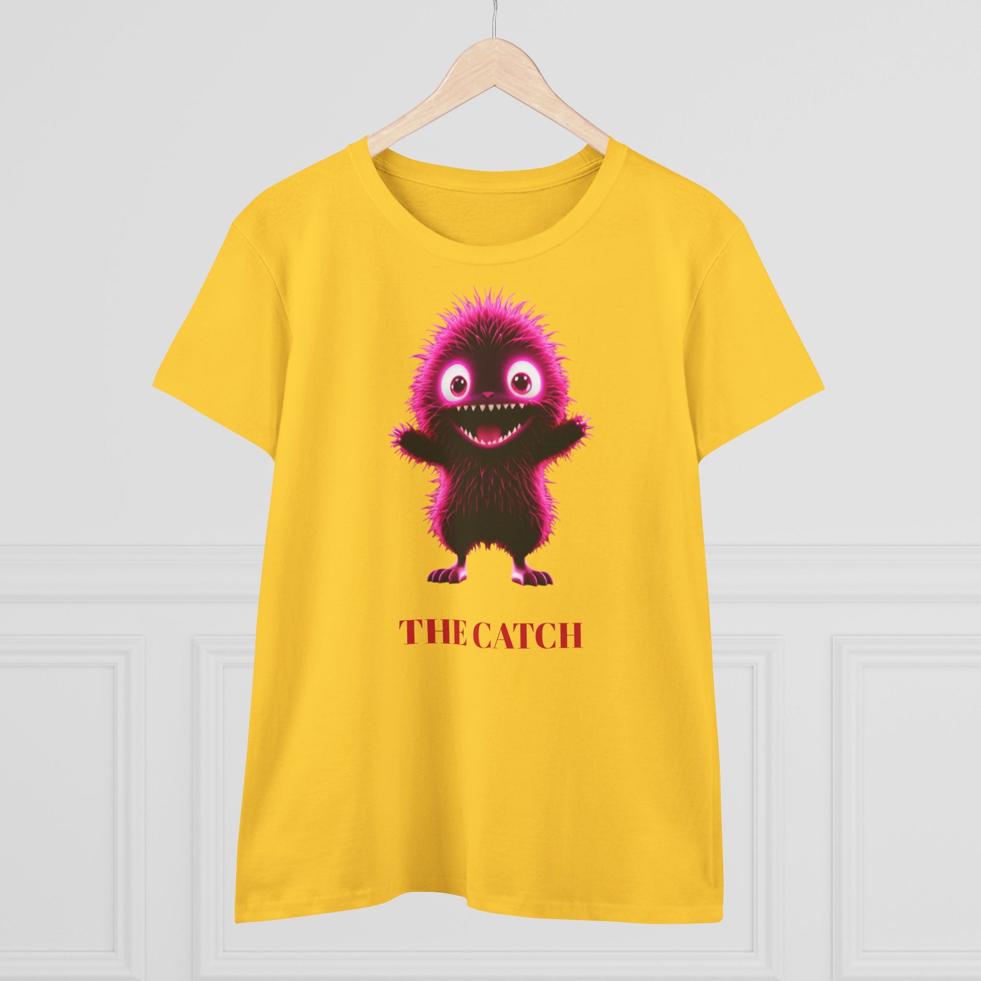 Women's Midweight Cotton Tee - THE CATCH