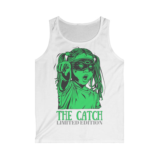 Limited Edition Men's Softstyle Tank Top - 'The Catch' Design