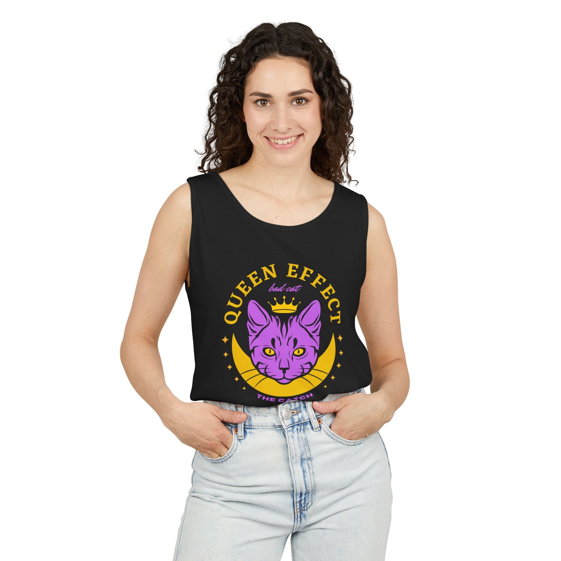 Woman's Garment-Dyed Tank Top - THE CATCH