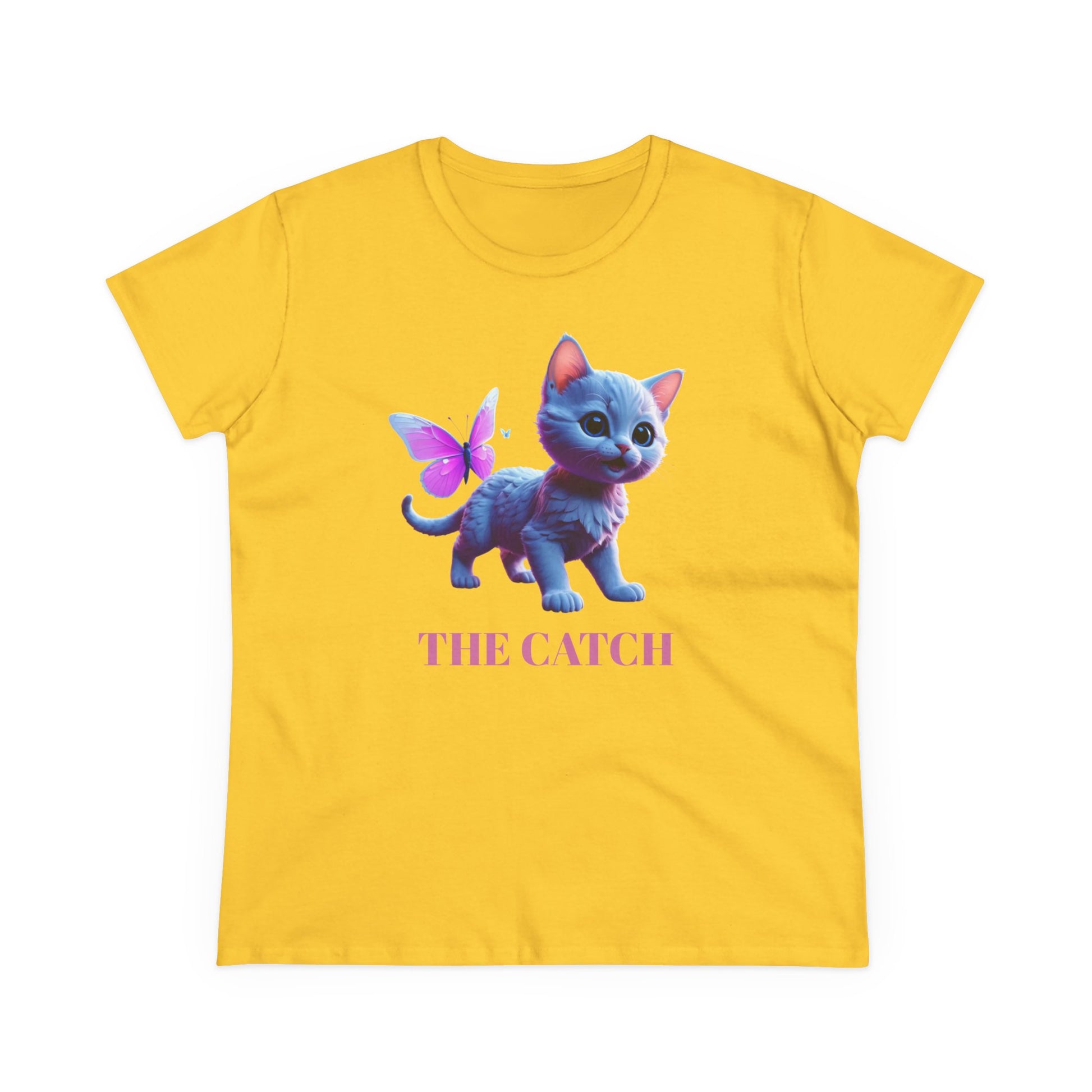Women's Midweight Cotton Tee - THE CATCH