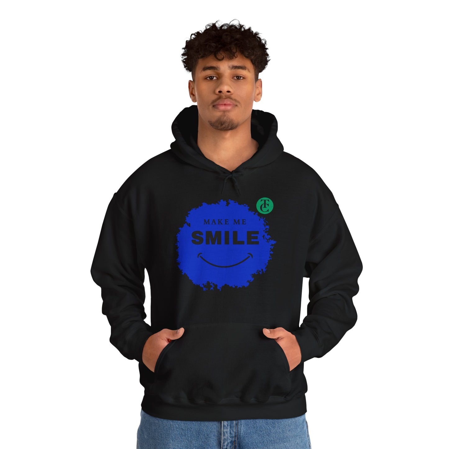 Make Me Smile Hoodie: Cozy Sweatshirt, Gift for Friends, Casual Wear, Positive Vibes, Everyday Comfort, Loungewear - THE CATCH