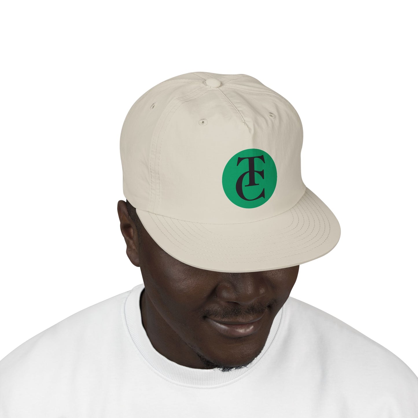 Surf Cap - Coastal Vibes Flat Cap, Beachwear, Summer Accessories, Gift for Surfers, Holiday Headwear