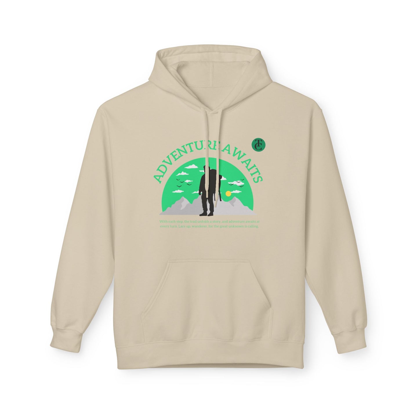 Adventure Awaits Fleece Hoodie – Cozy Travel & Outdoor Gear - THE CATCH