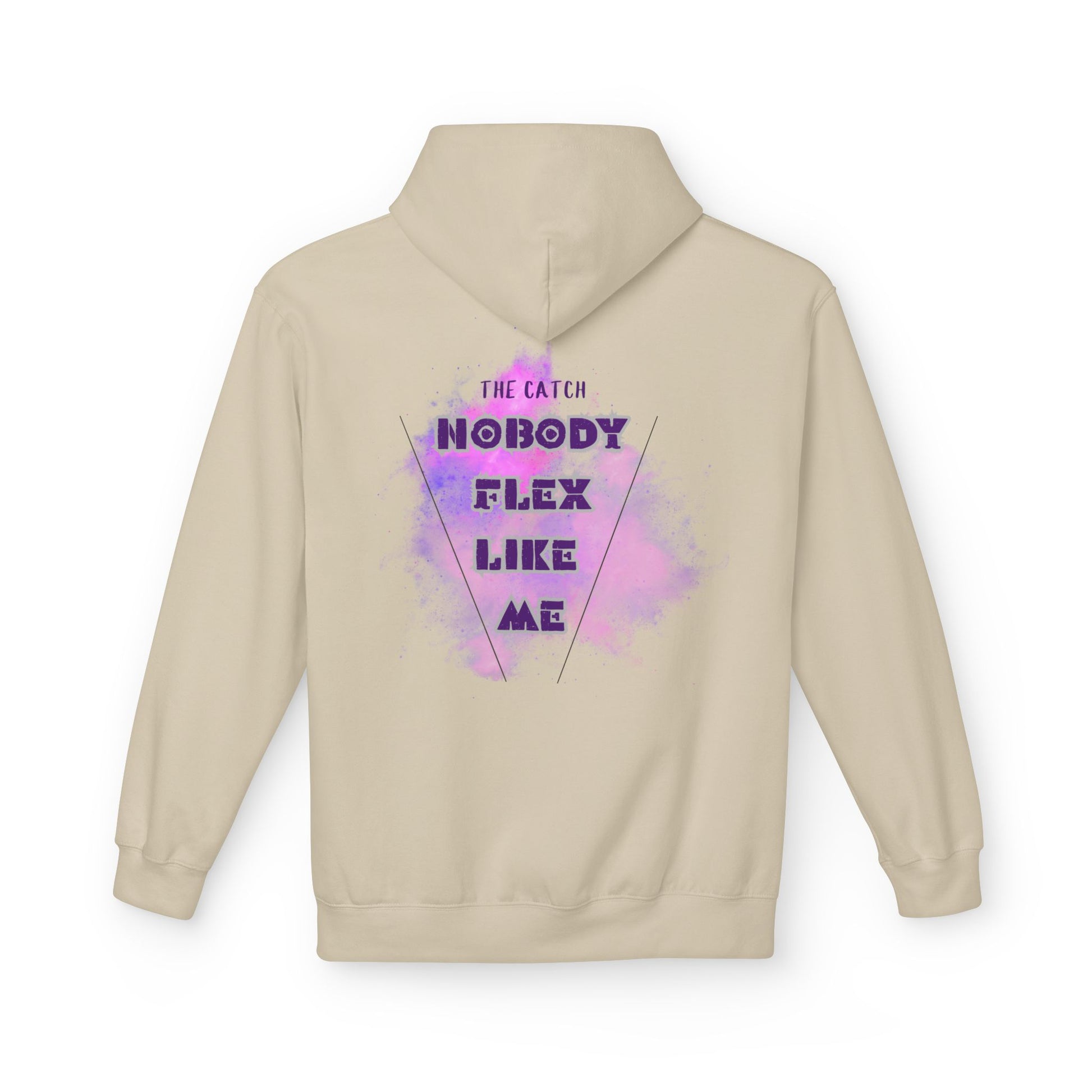 Trendy Hoodie with 'Nobody Flex Like Me' Design | Cozy Fashion for All | Perfect Gift for Friends and Family - THE CATCH