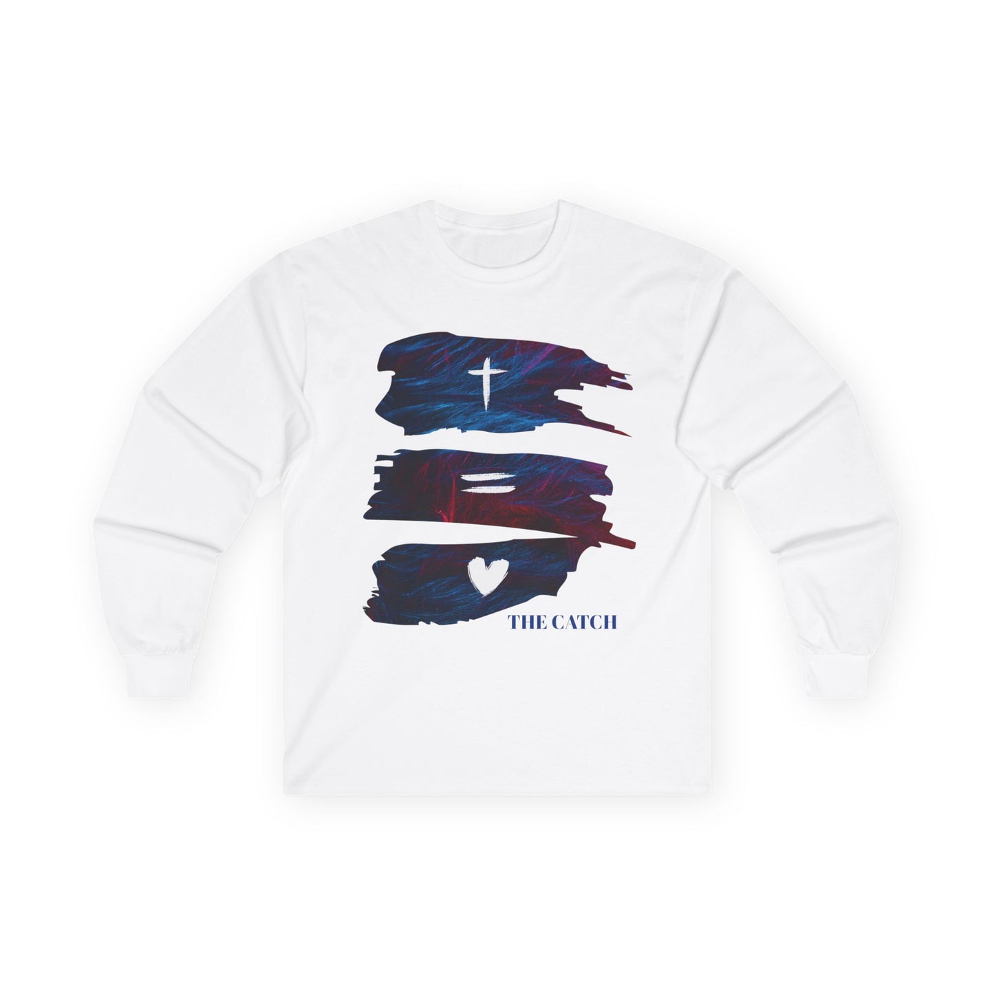 Inspirational Long Sleeve Tee - "The Catch" Design