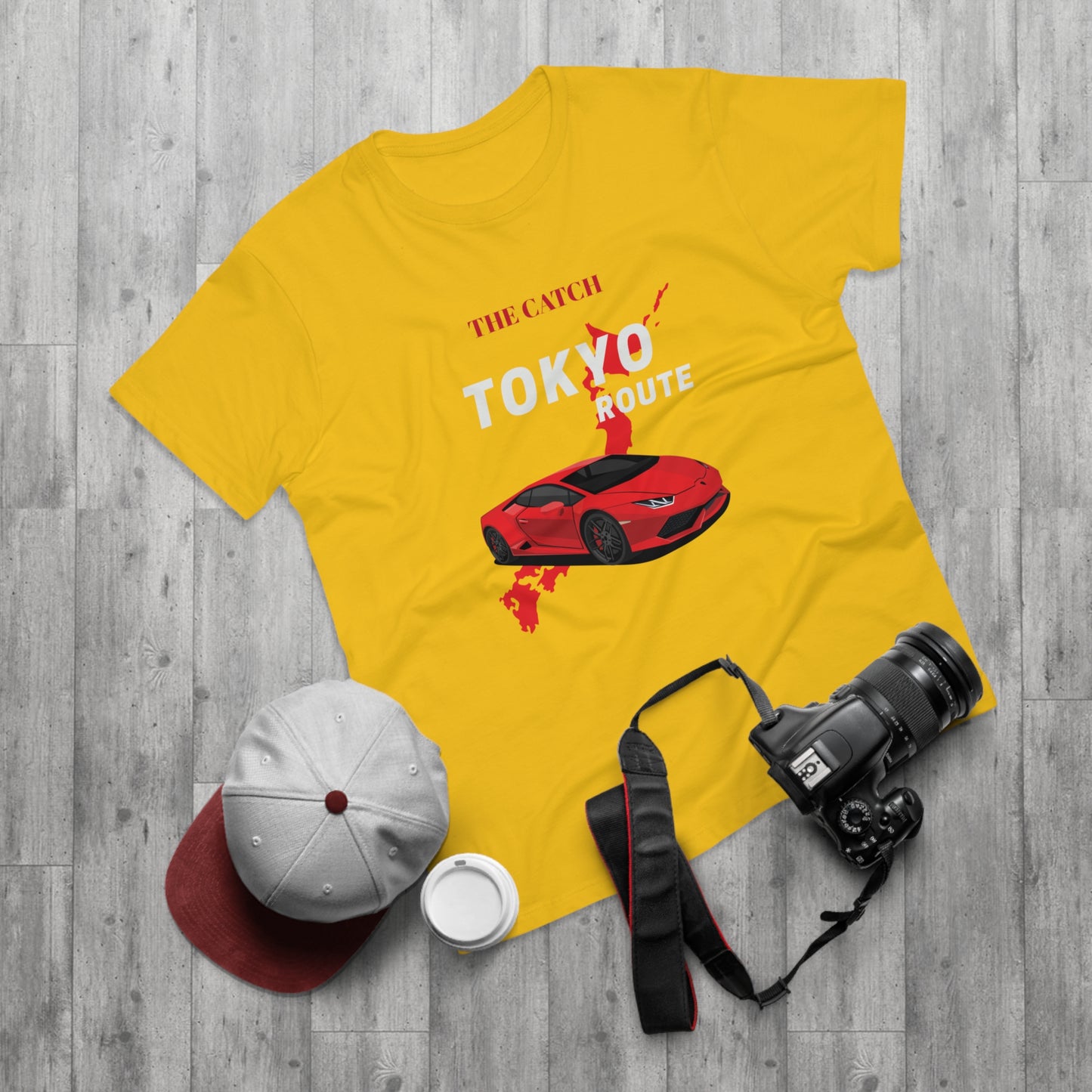 Tokyo Route Men's T-Shirt - Stylish Auto Enthusiast Tee - THE CATCH