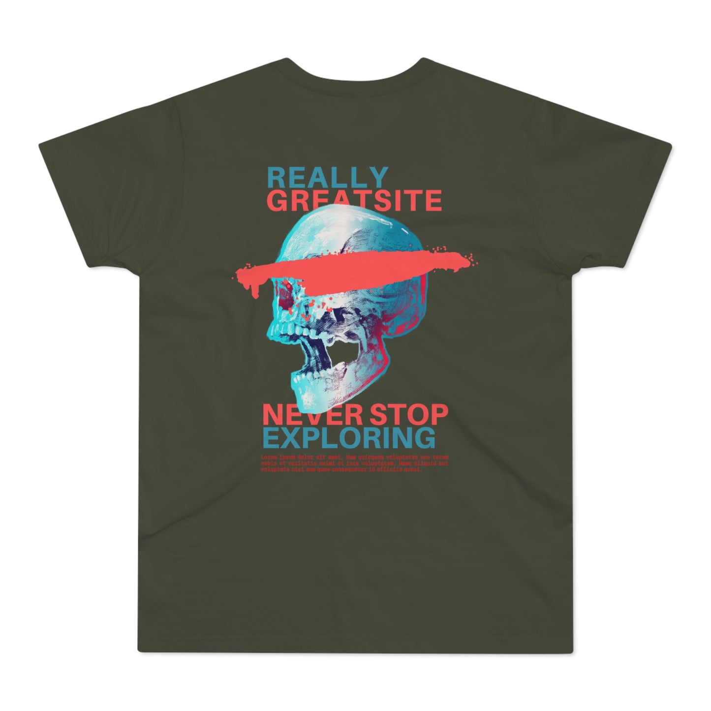 Exploratory Skull Graphic T-Shirt for Adventurers