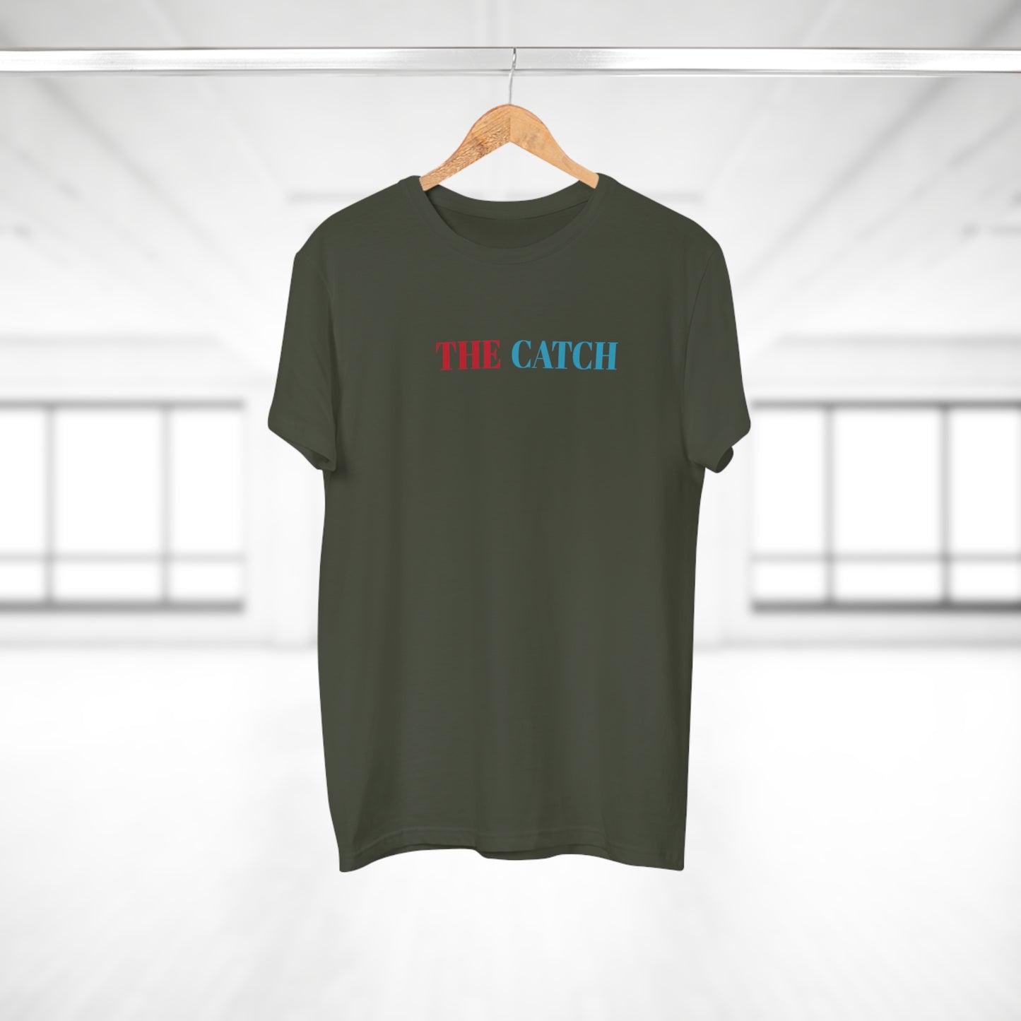Men's Graphic T-Shirt - "The Catch" with Skull Design
