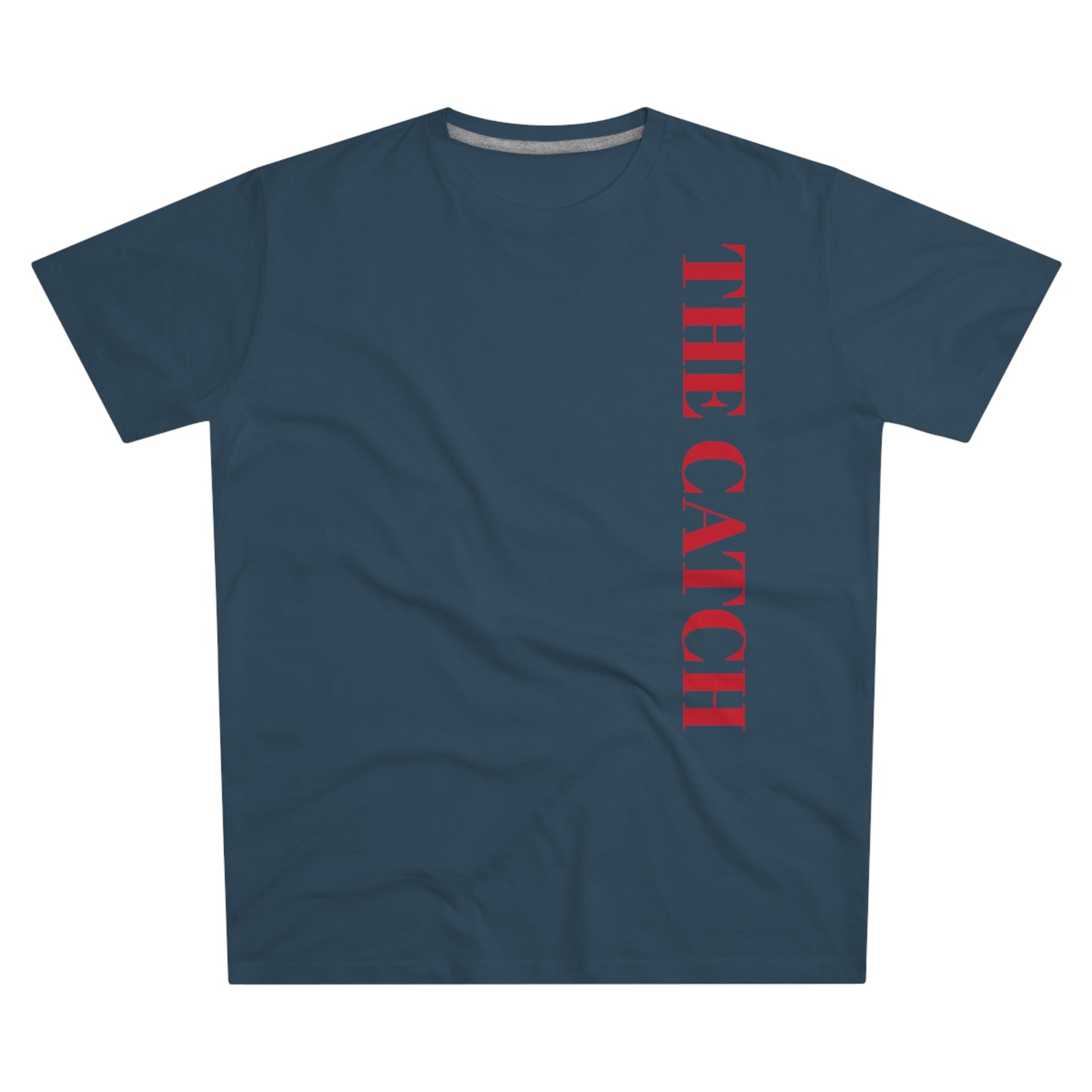 Men's Modern-fit Tee - 'The Catch' Graphic Tee with 'Reincarnation' Design