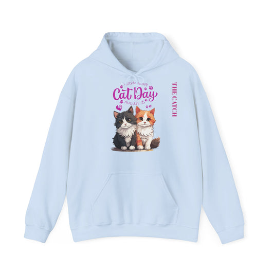 Cute Cat Day Hoodie - Celebrate Your Feline Friends!