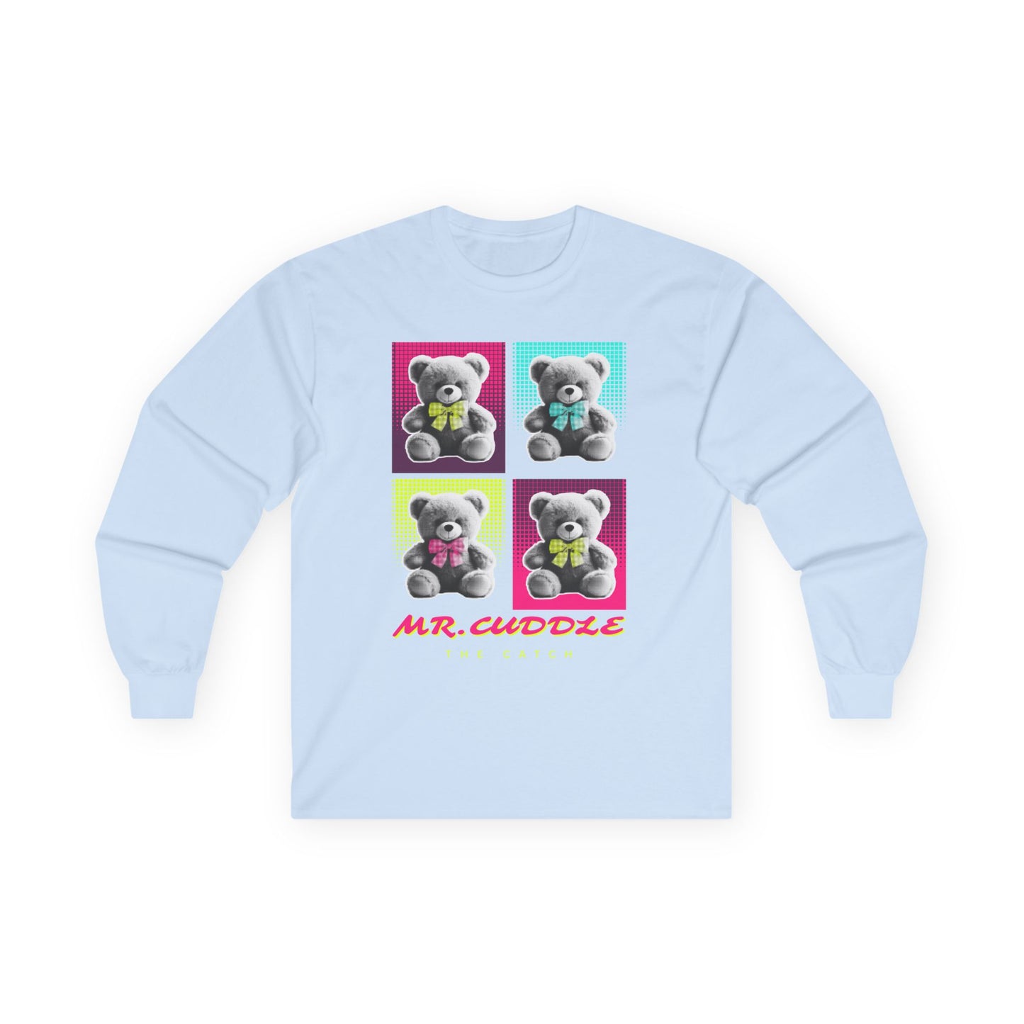 Mr. Cuddle Long Sleeve Tee - Cute & Cozy Gift for Bear Lovers - THE CATCH