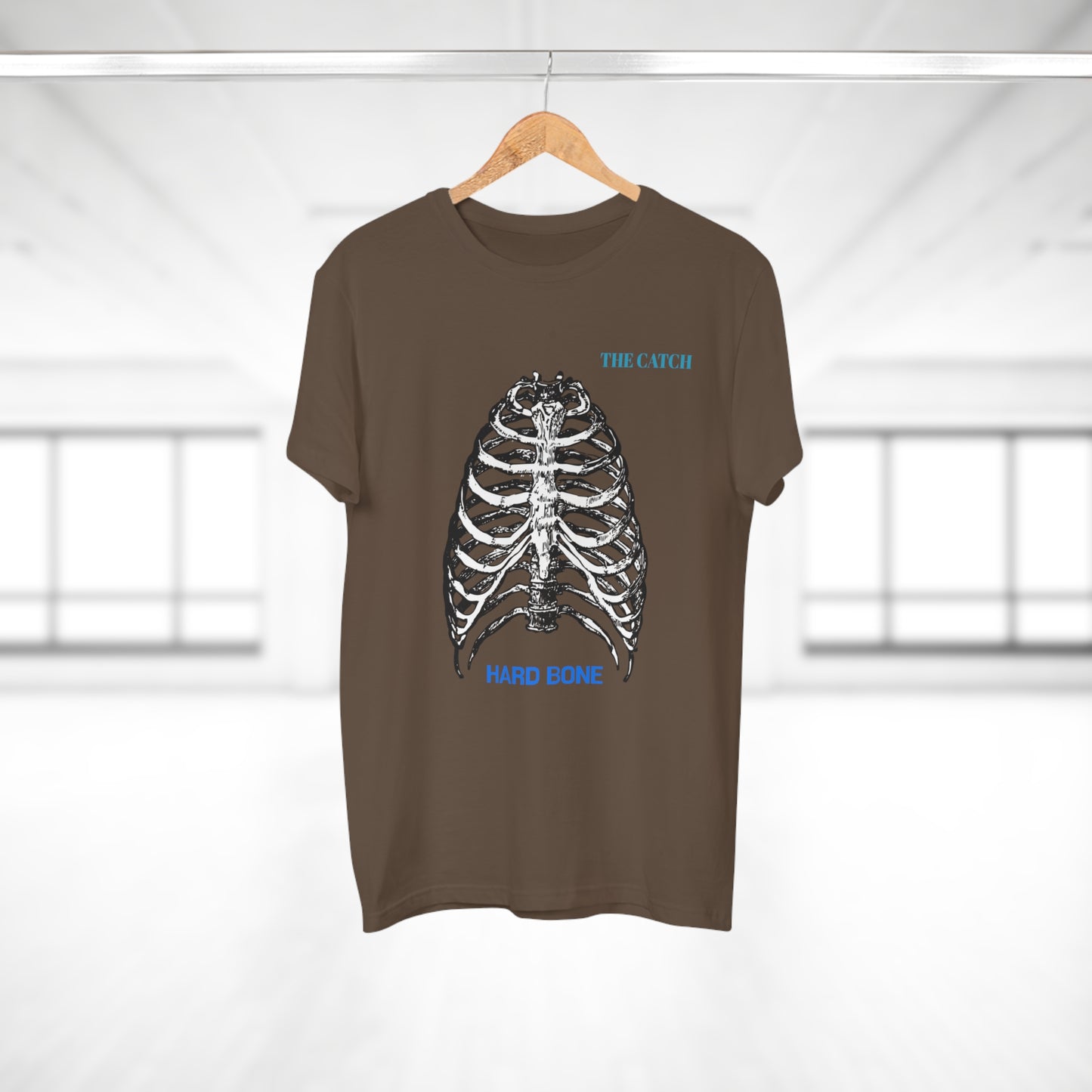 Men's Graphic T-Shirt - "Hard Bone" Rib Cage Design