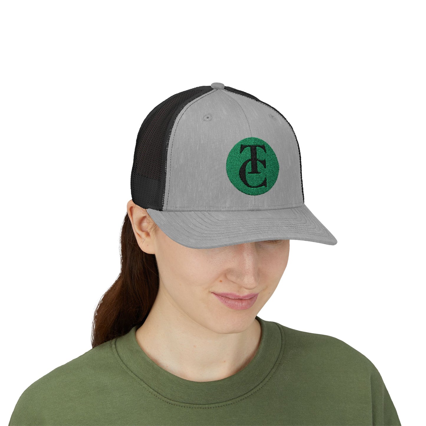 Sparkling Green Logo Snapback Trucker Cap - Ideal for Outdoor Adventures, Casual Outfits, and Unique Gifts, Stylish Baseball Hat, [...]