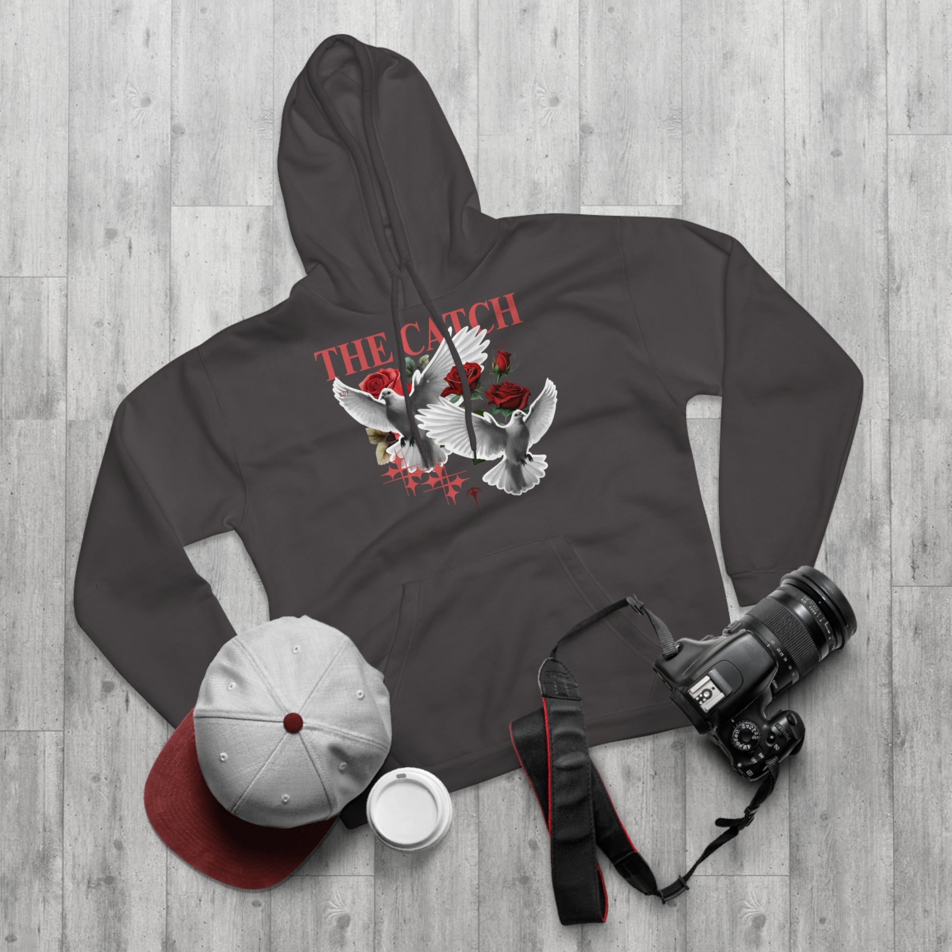 Stylish Pullover Hoodie with 'THE CATCH' Design - Perfect for Everyday Wear & Gift Ideas - THE CATCH