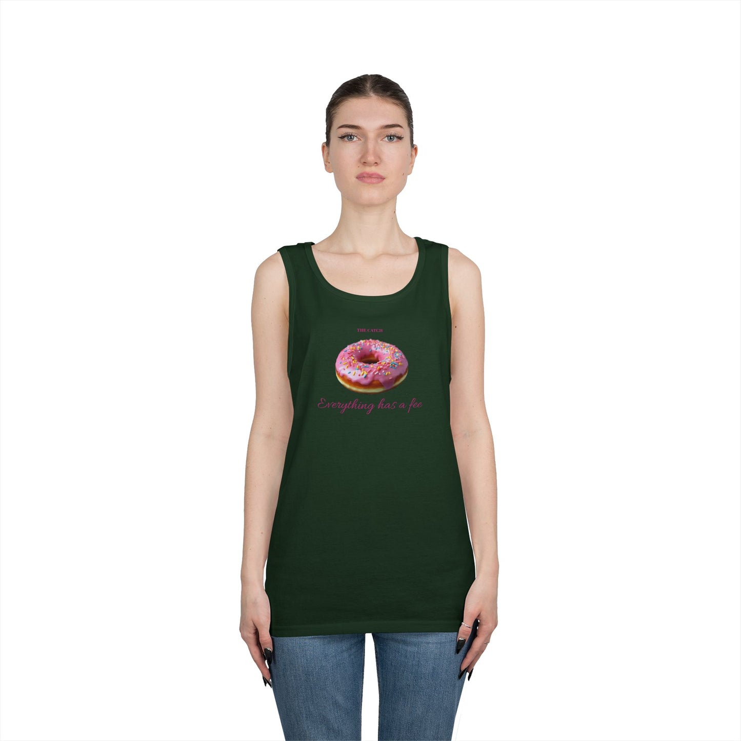 Woman's Heavy Cotton Tank Top - THE CATCH