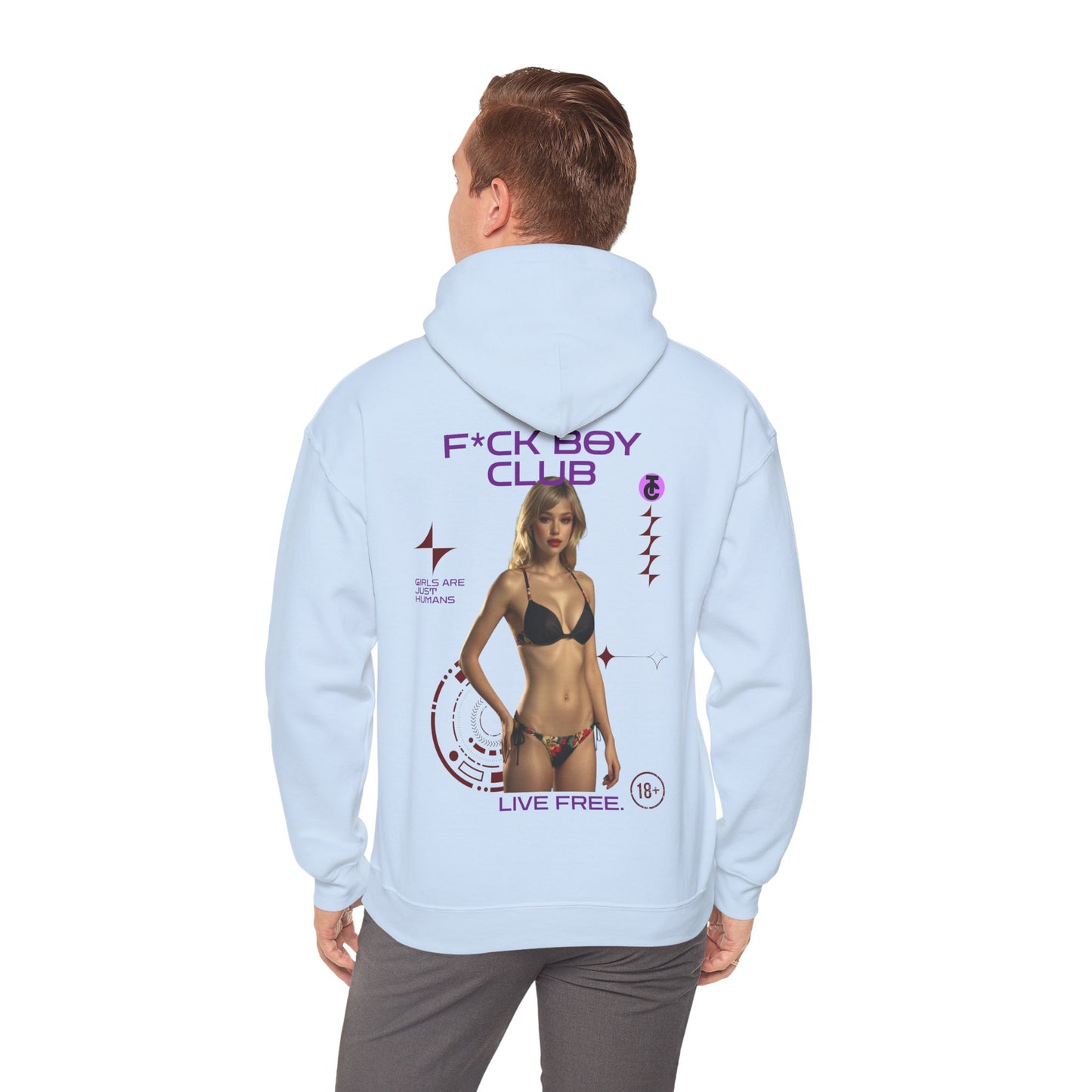 Chic Fantasy Club Hoodie | Trendy Sweatshirt for Parties, Casual Wear, Gifts, Fashion Lovers, Clubbing