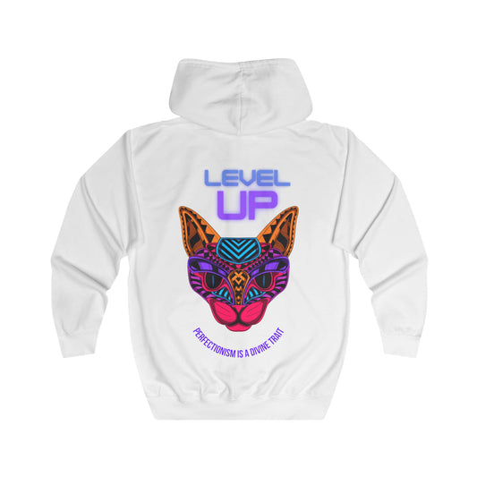 Full Zip Hoodie - 'BADDIE' & 'LEVEL UP' Graphic Design