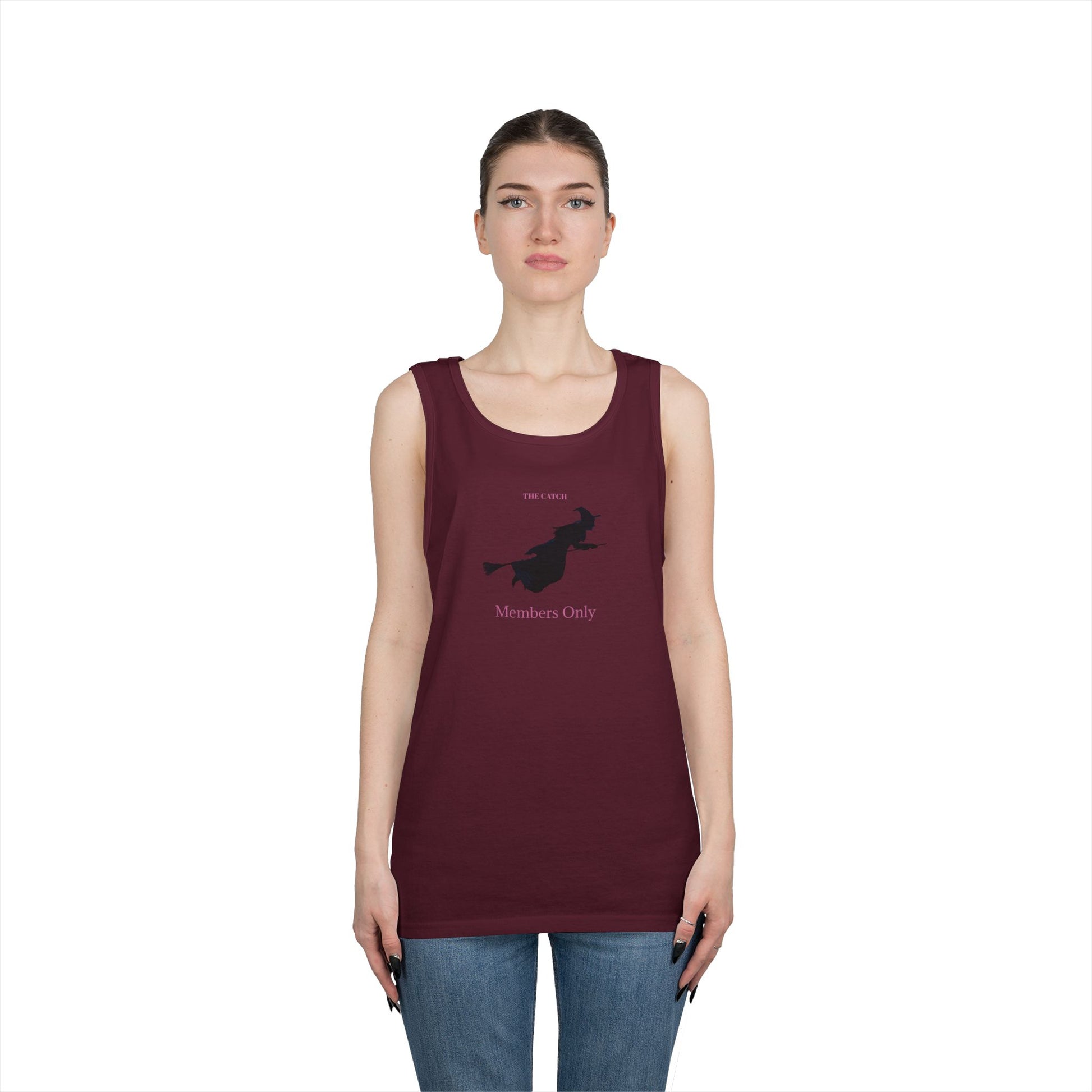 Woman's Heavy Cotton Tank Top - THE CATCH