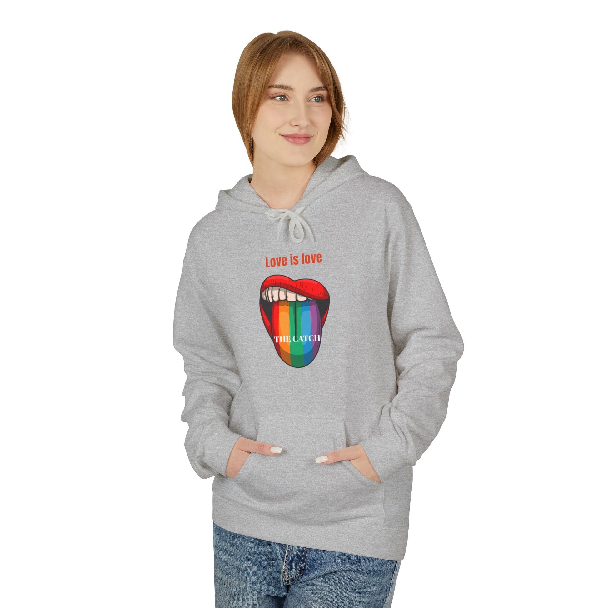 Love is Love Pride Hoodie | Midweight Fleece - THE CATCH