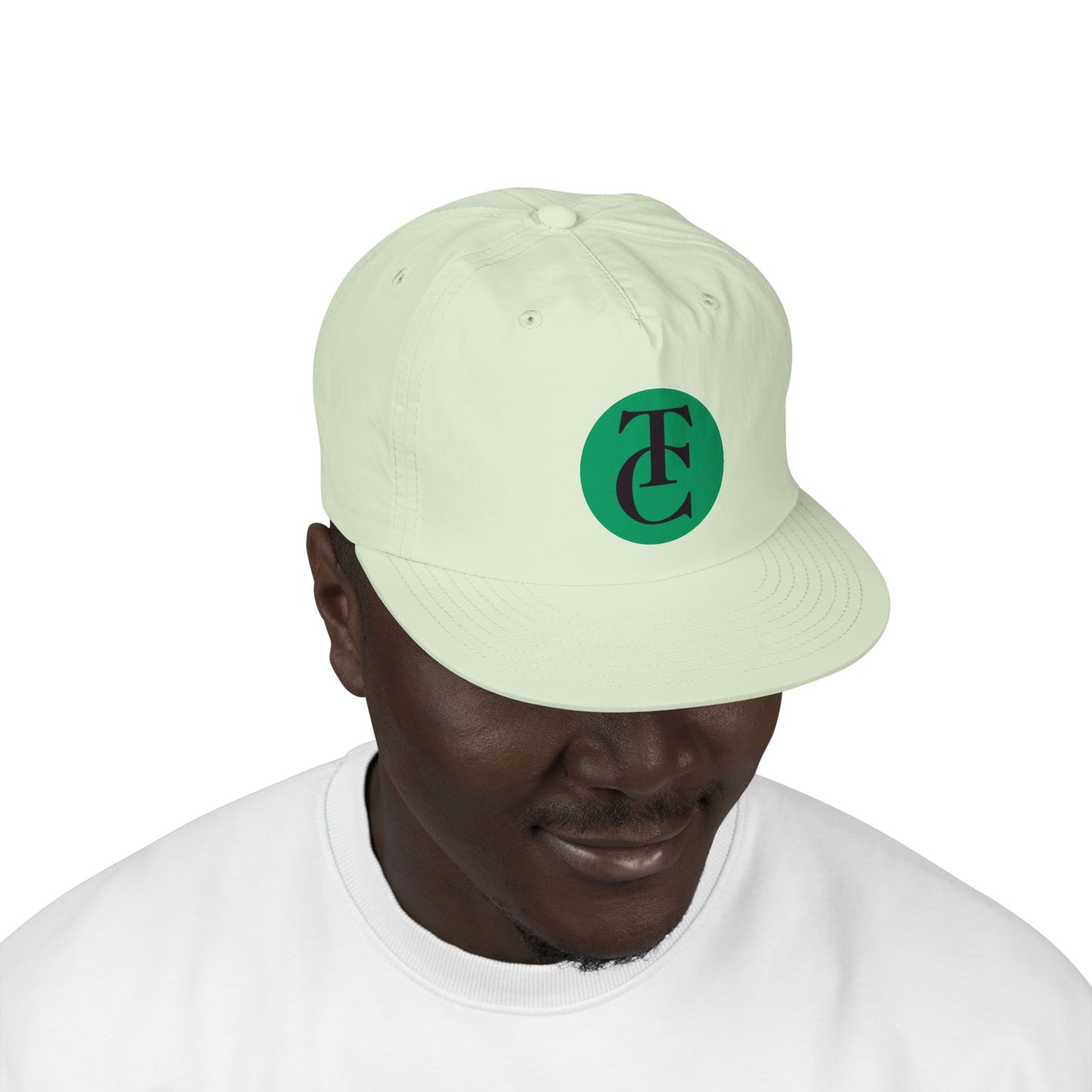 Surf Cap - Coastal Vibes Flat Cap, Beachwear, Summer Accessories, Gift for Surfers, Holiday Headwear