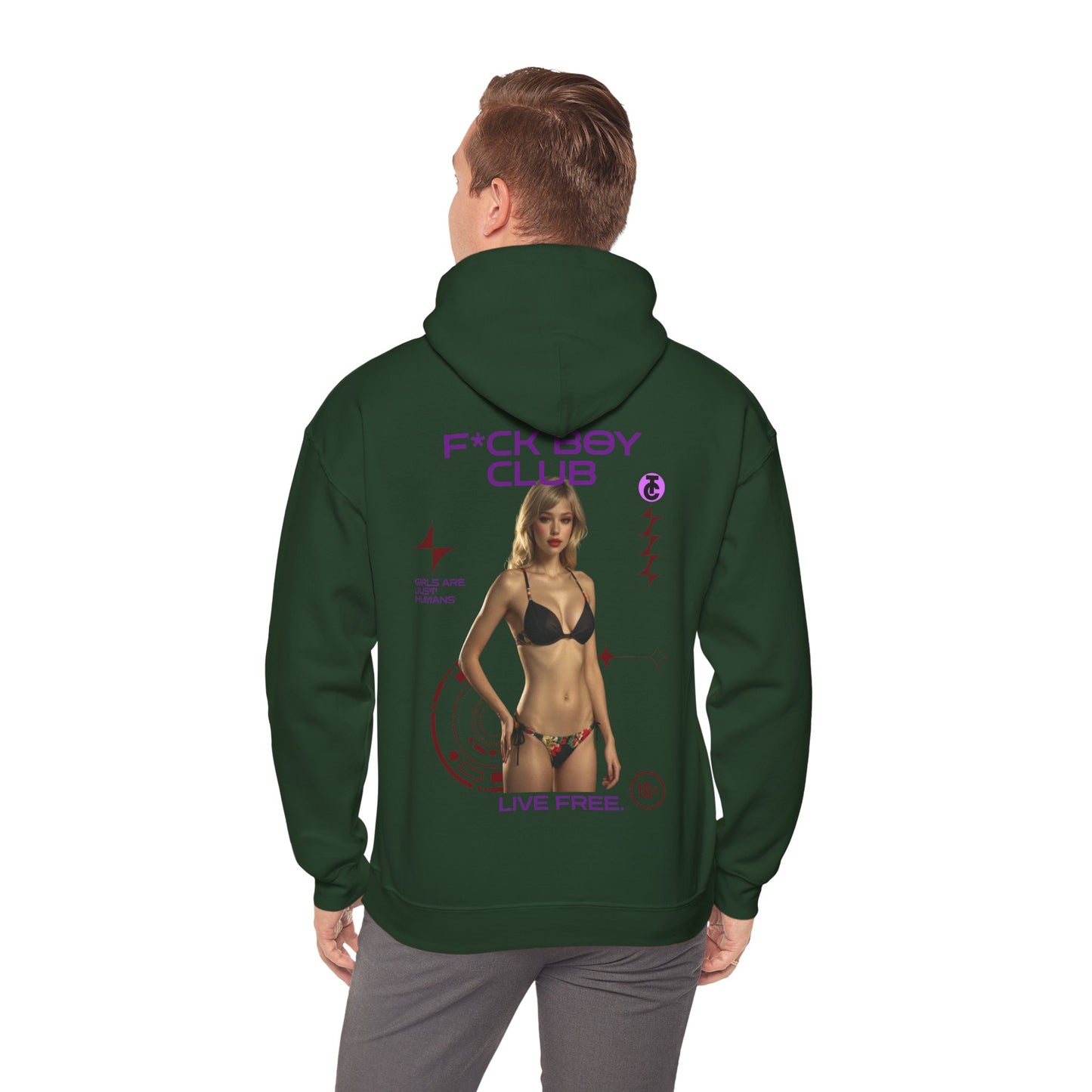 Chic Fantasy Club Hoodie | Trendy Sweatshirt for Parties, Casual Wear, Gifts, Fashion Lovers, Clubbing