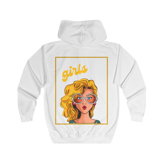 Retro 'THE CATCH' Full Zip Hoodie for Trendy Girls - THE CATCH