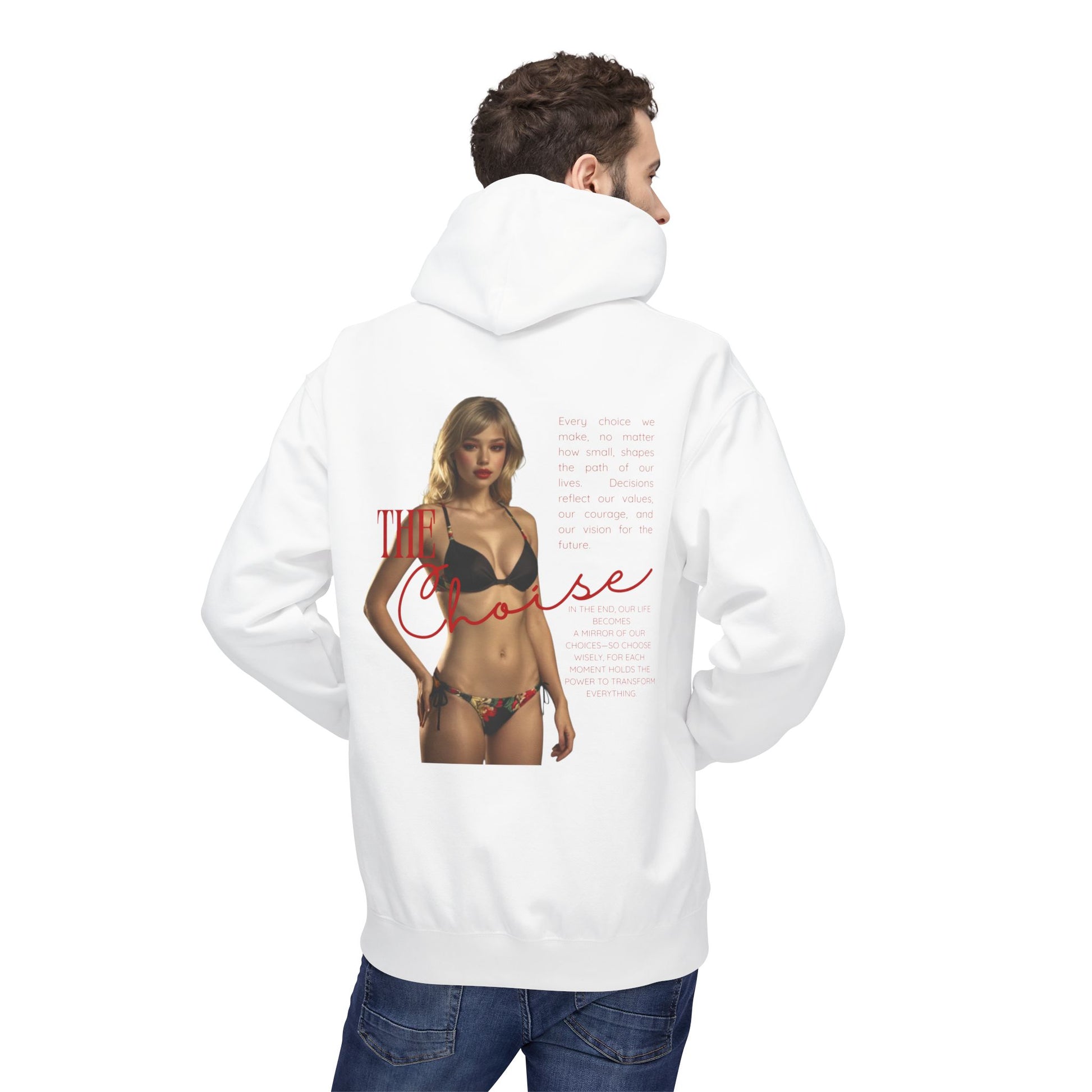 Stylish Fleece Hoodie with Unique Design, Cozy Streetwear, Gift for Him or Her, Casual Fashion, Perfect for Everyday Wear - THE CATCH