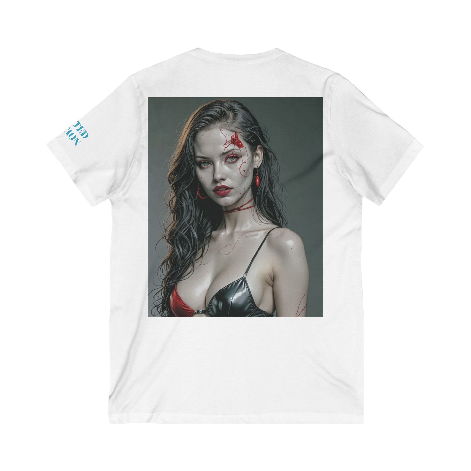 Unisex Jersey Short Sleeve V-Neck Tee - THE CATCH