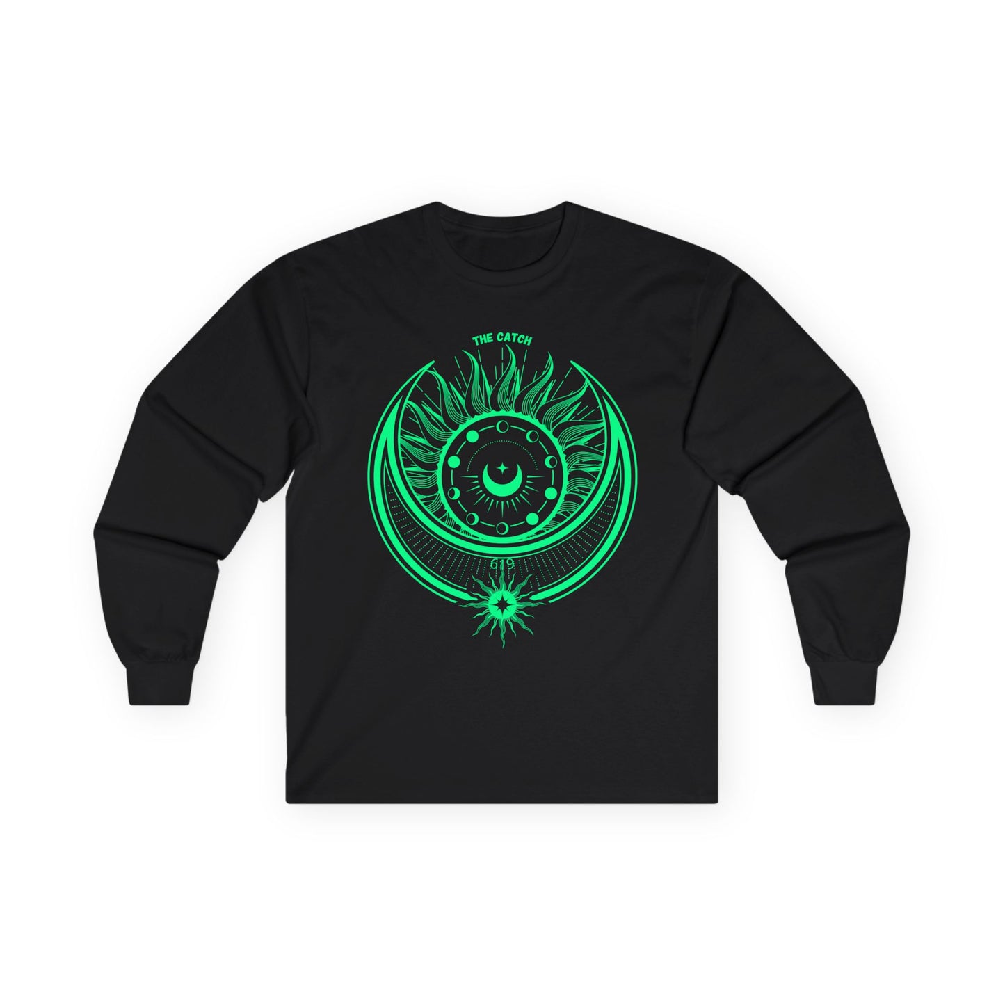 Sun & Moon Long Sleeve Tee - The Catch - Cotton Top - THE CATCH