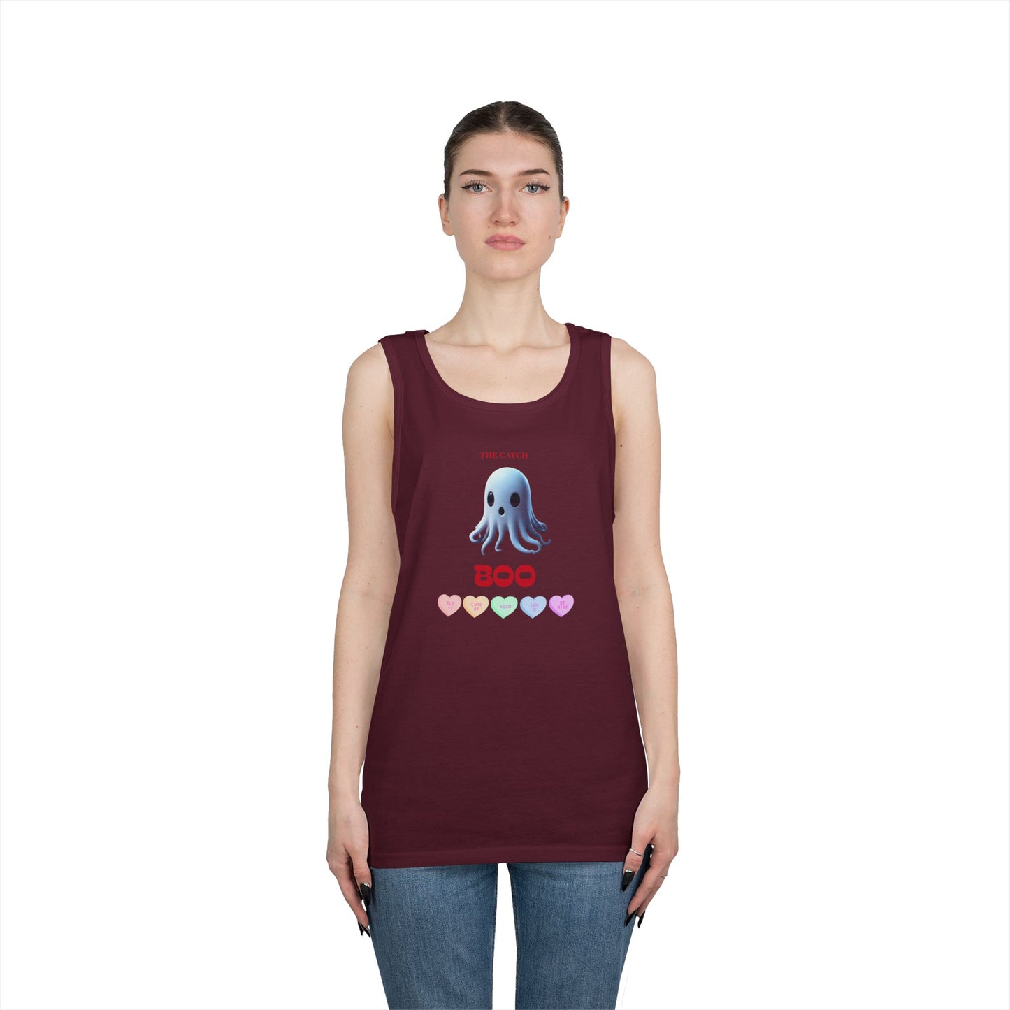 Woman's Heavy Cotton Tank Top - THE CATCH