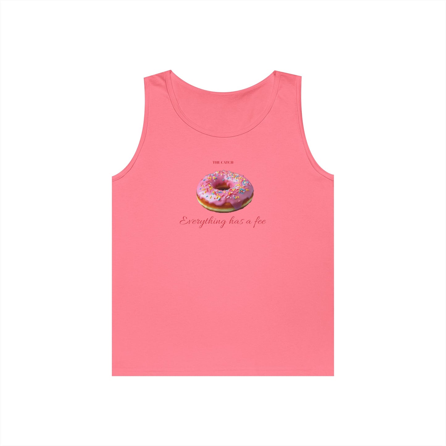 Woman's Heavy Cotton Tank Top - THE CATCH