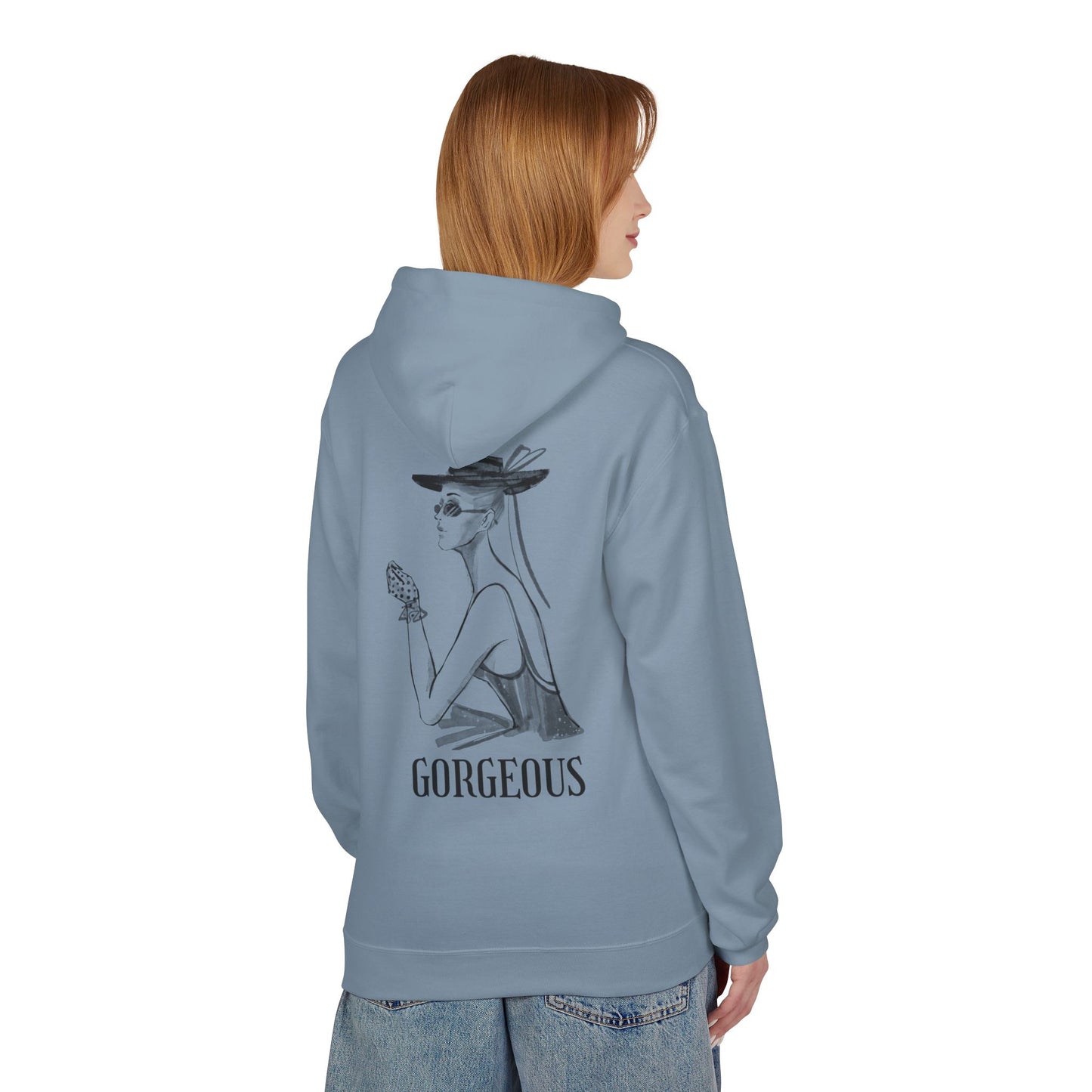 Softstyle Fleece Hoodie - 'THE CATCH' & 'GORGEOUS' Design - THE CATCH