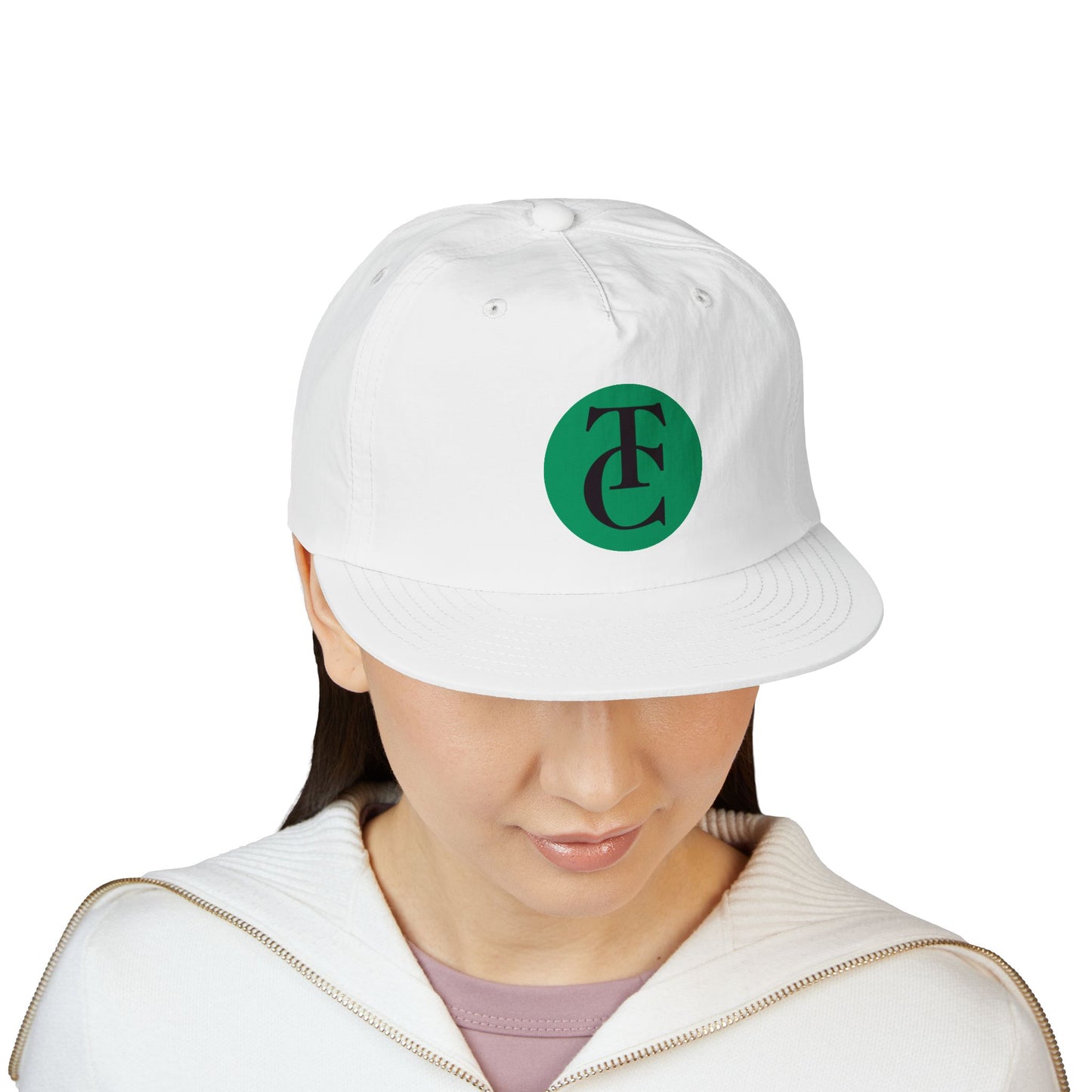 Surf Cap - Coastal Vibes Flat Cap, Beachwear, Summer Accessories, Gift for Surfers, Holiday Headwear