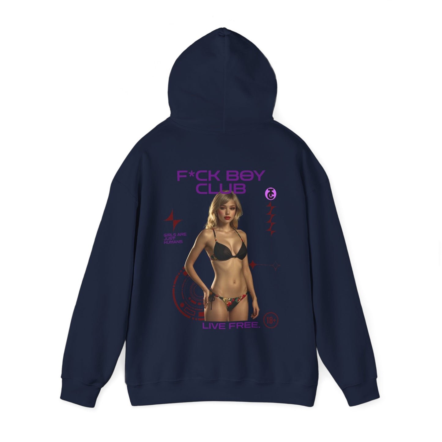 Chic Fantasy Club Hoodie | Trendy Sweatshirt for Parties, Casual Wear, Gifts, Fashion Lovers, Clubbing