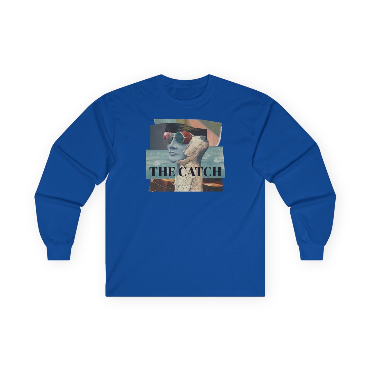 The Catch Long Sleeve Tee – Ultra Cotton Tee with Unique Graphic Design - THE CATCH