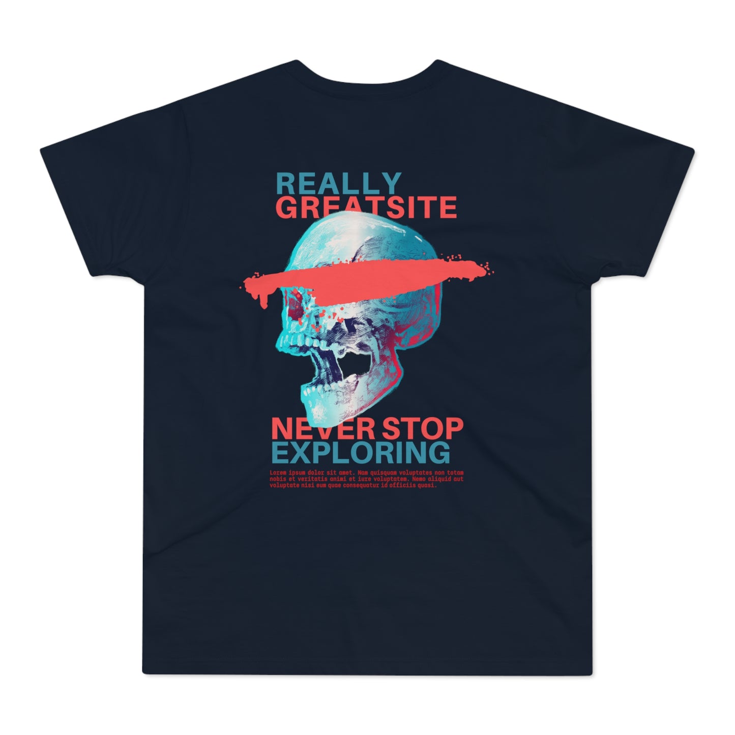 Exploratory Skull Graphic T-Shirt for Adventurers - THE CATCH