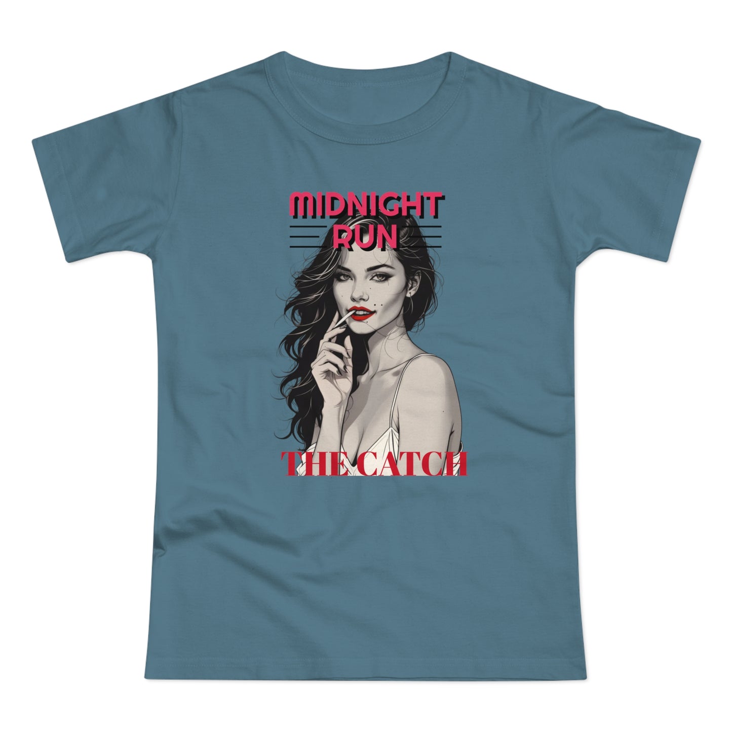 Midnight Run Women's Graphic T-Shirt - The Catch Design - THE CATCH