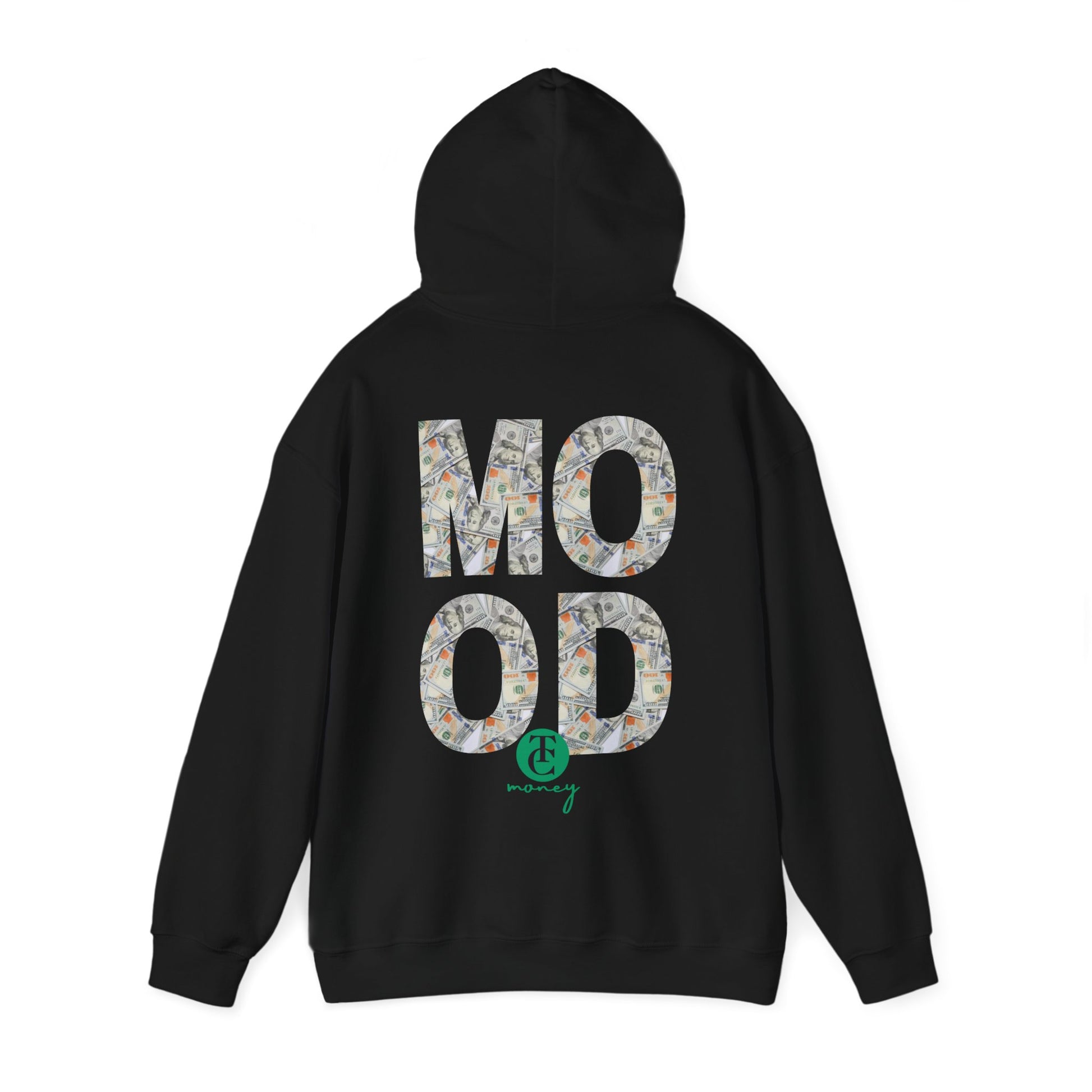 Trendy Hooded Sweatshirt - 'MOOD' Graphic, Comfortable Streetwear, Gift for Friends, Cozy Lounge Wear, Casual Outfit - THE CATCH