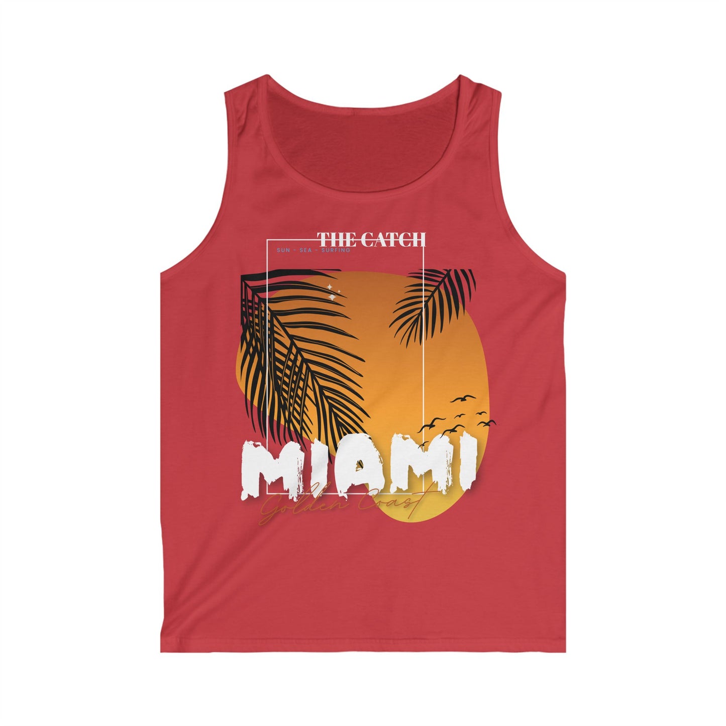 Miami Golden Coast Tank Top – Summer Vibes for Beach Lovers - THE CATCH